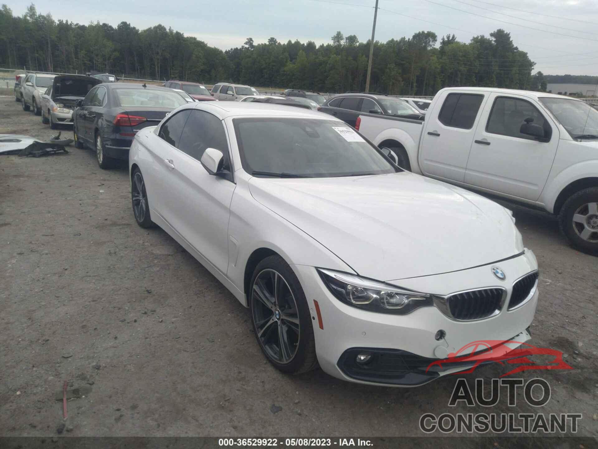 BMW 4 SERIES 2019 - WBA4Z1C50KEE44344