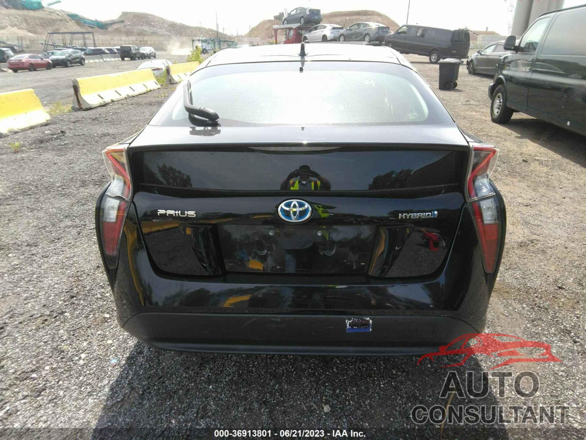 TOYOTA PRIUS 2016 - JTDKBRFU2G3521229