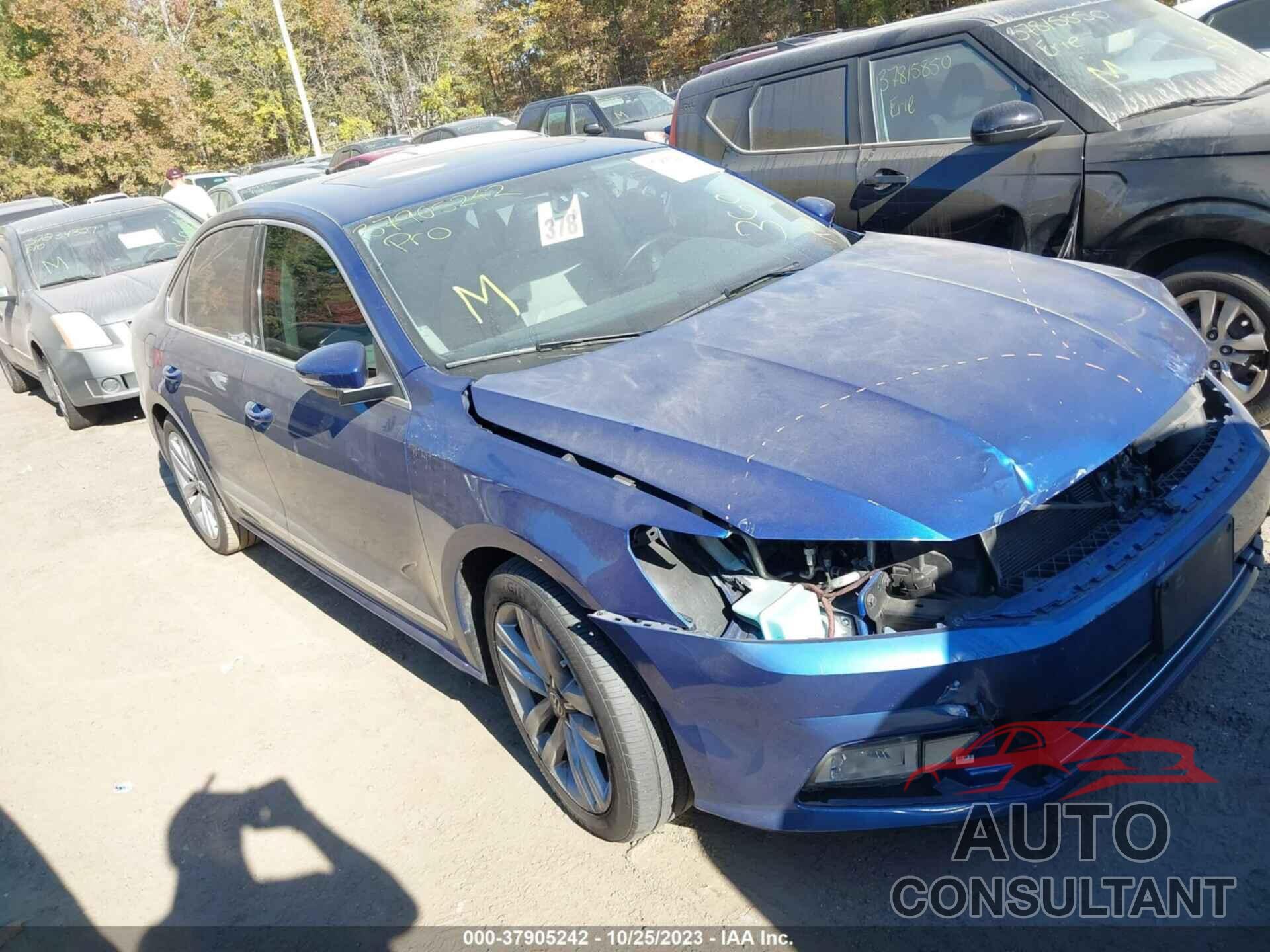 VOLKSWAGEN PASSAT 2016 - 1VWCT7A31GC065094