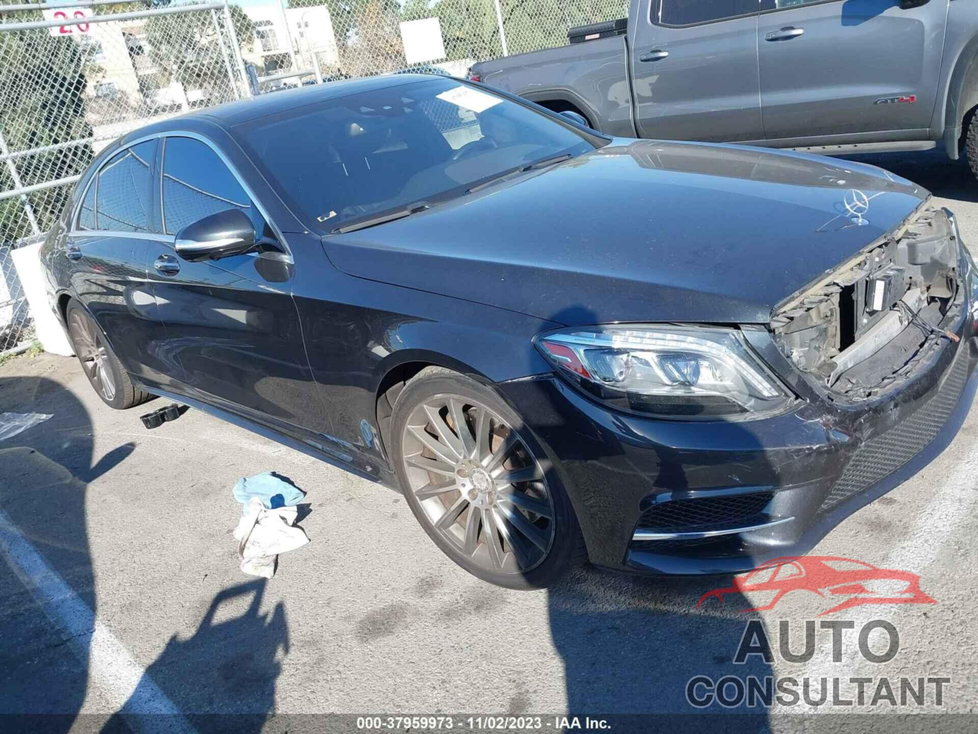 MERCEDES-BENZ S-CLASS 2016 - WDDUG8CBXGA207417