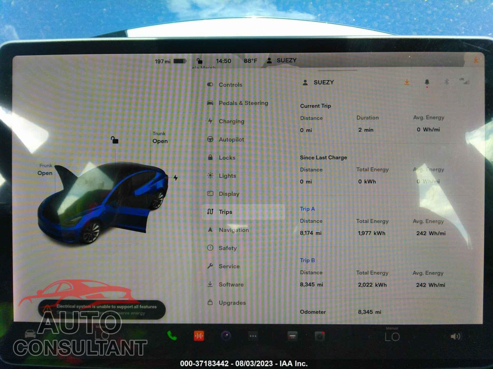 TESLA MODEL 3 2021 - 5YJ3E1EA7MF082788