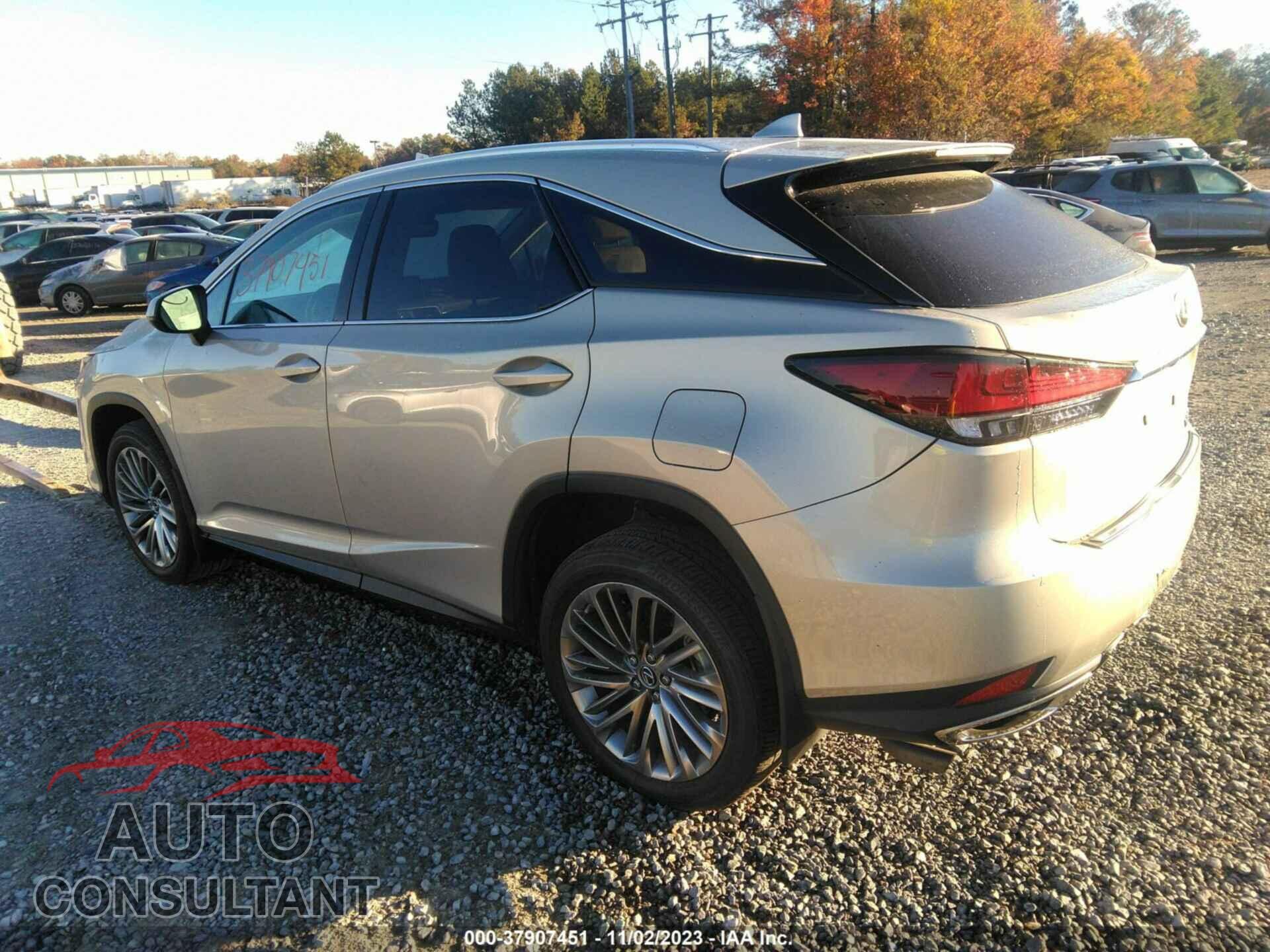 LEXUS RX 2020 - 2T2JZMDA8LC252508