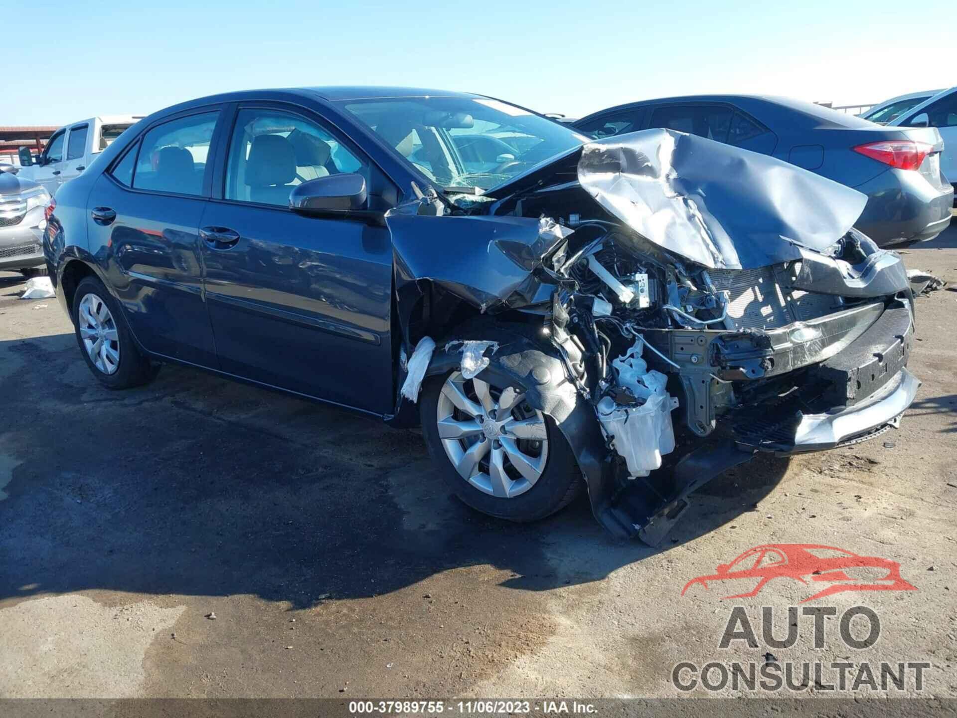 TOYOTA COROLLA 2016 - 5YFBURHE5GP391468