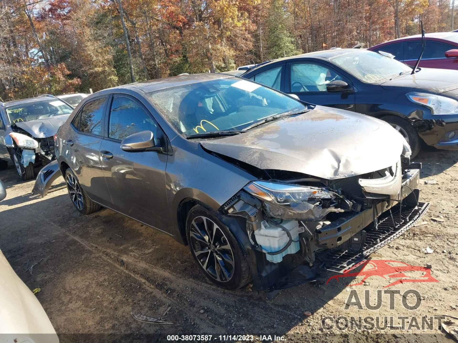 TOYOTA COROLLA 2018 - 2T1BURHE1JC054092