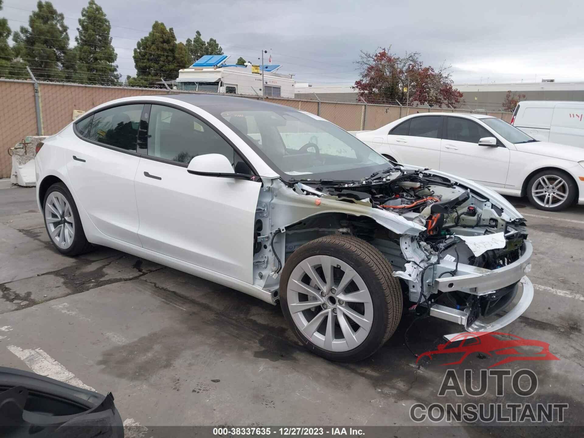 TESLA MODEL 3 2022 - 5YJ3E1EA7NF294219