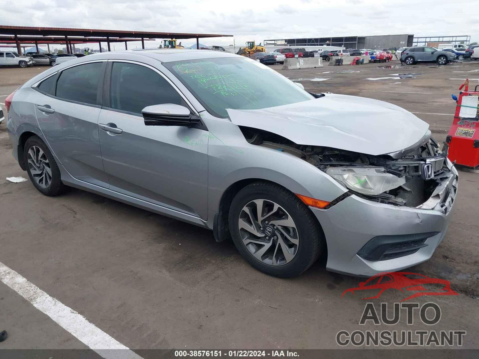 HONDA CIVIC 2017 - 19XFC2F74HE017968