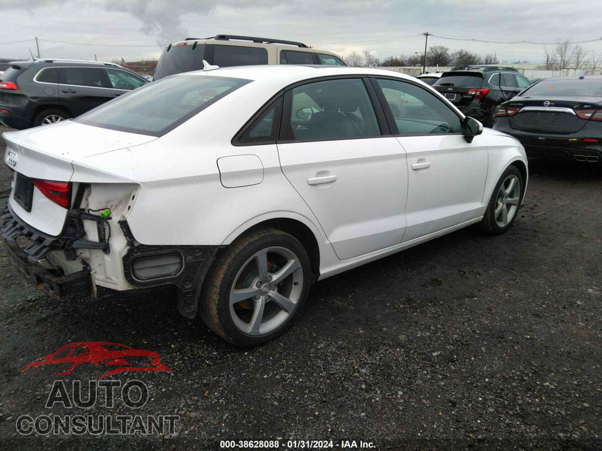 AUDI A3 2016 - WAUA7GFF5G1046672