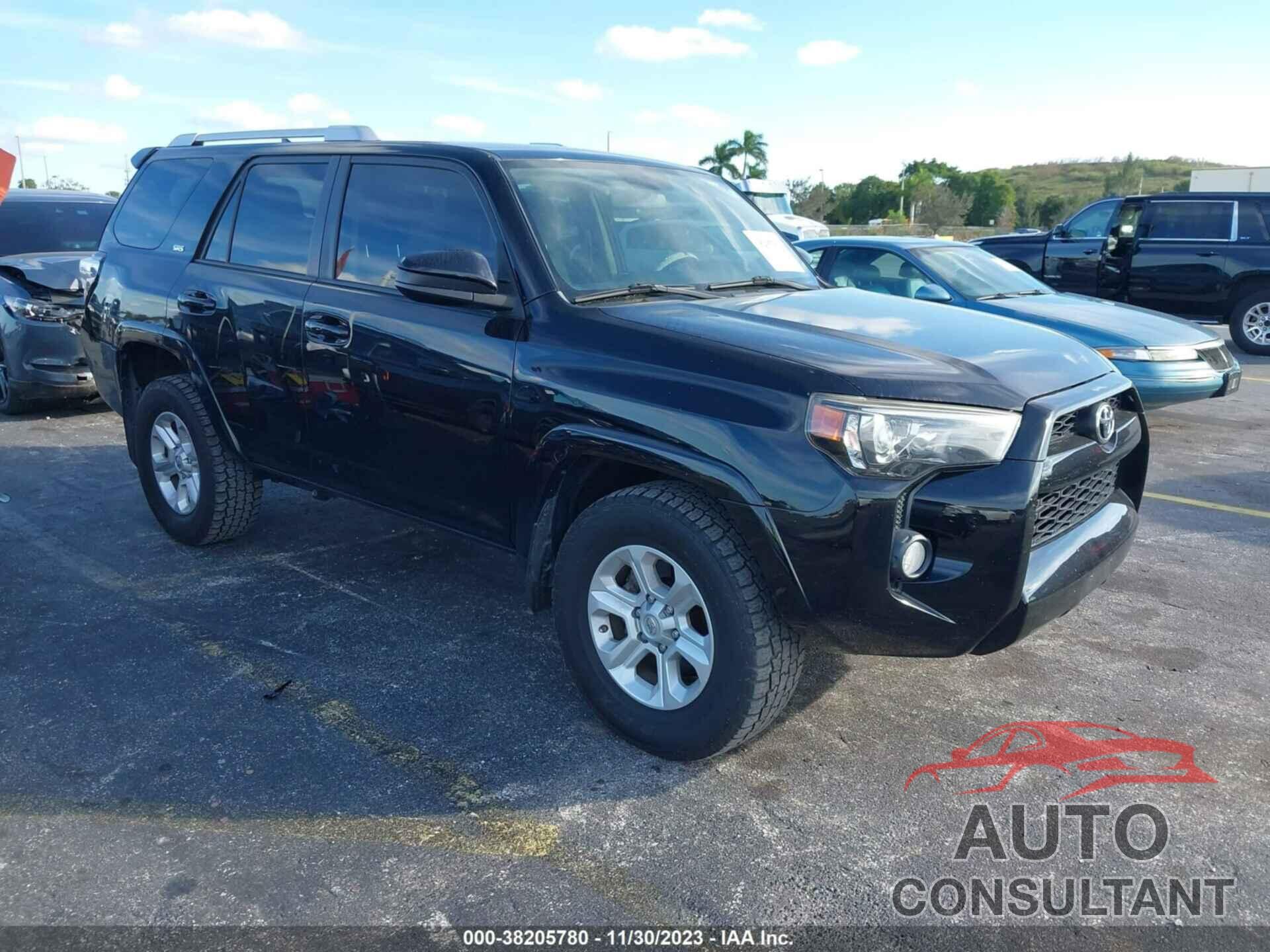 TOYOTA 4RUNNER 2017 - JTEZU5JR8H5156903