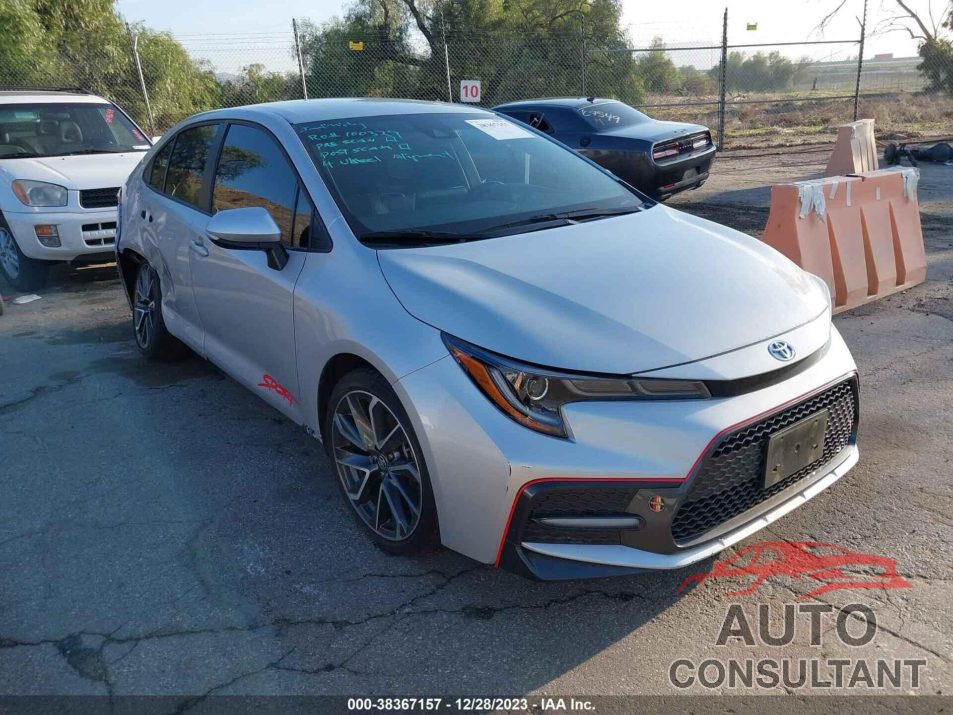 TOYOTA COROLLA 2021 - 5YFS4MCE4MP059821