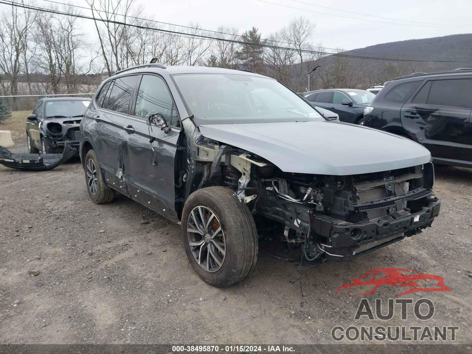 VOLKSWAGEN TIGUAN 2021 - 3VV0B7AX9MM021383