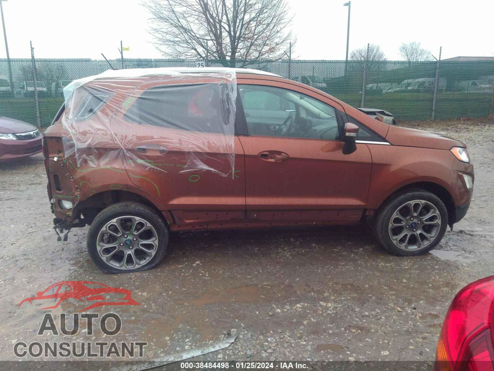 FORD ECOSPORT 2019 - MAJ6S3KLXKC252567