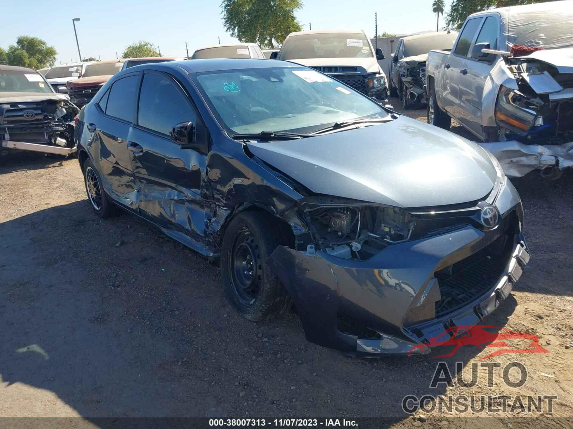 TOYOTA COROLLA 2017 - 2T1BURHE4HC783794