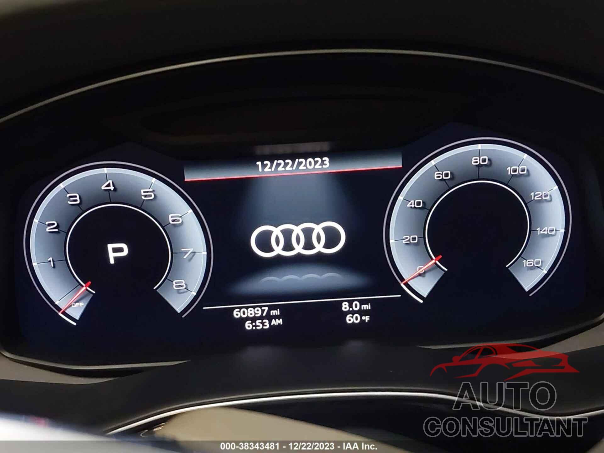 AUDI Q8 2019 - WA1CVAF12KD034211