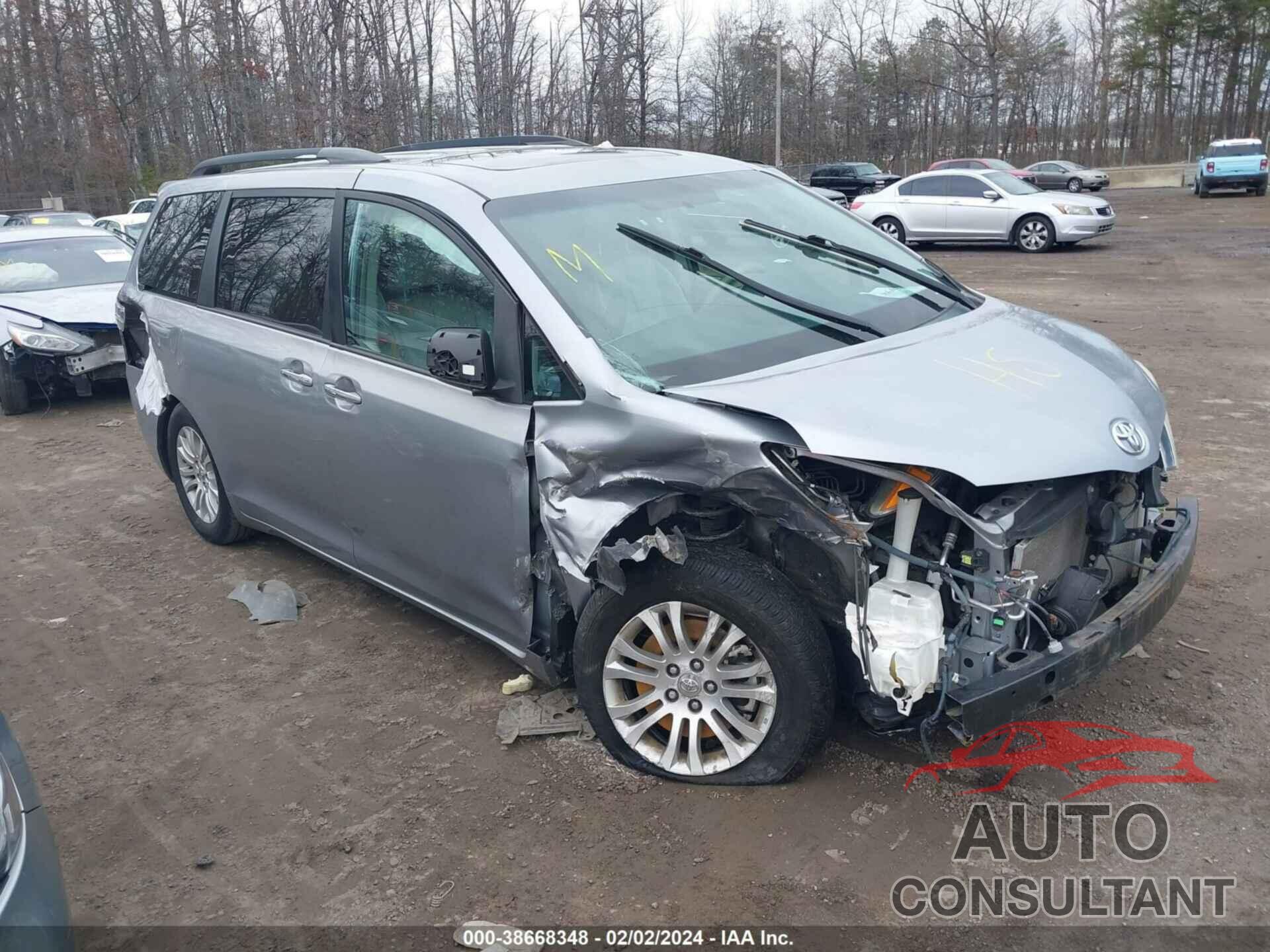 TOYOTA SIENNA 2012 - 5TDYK3DC3CS193765