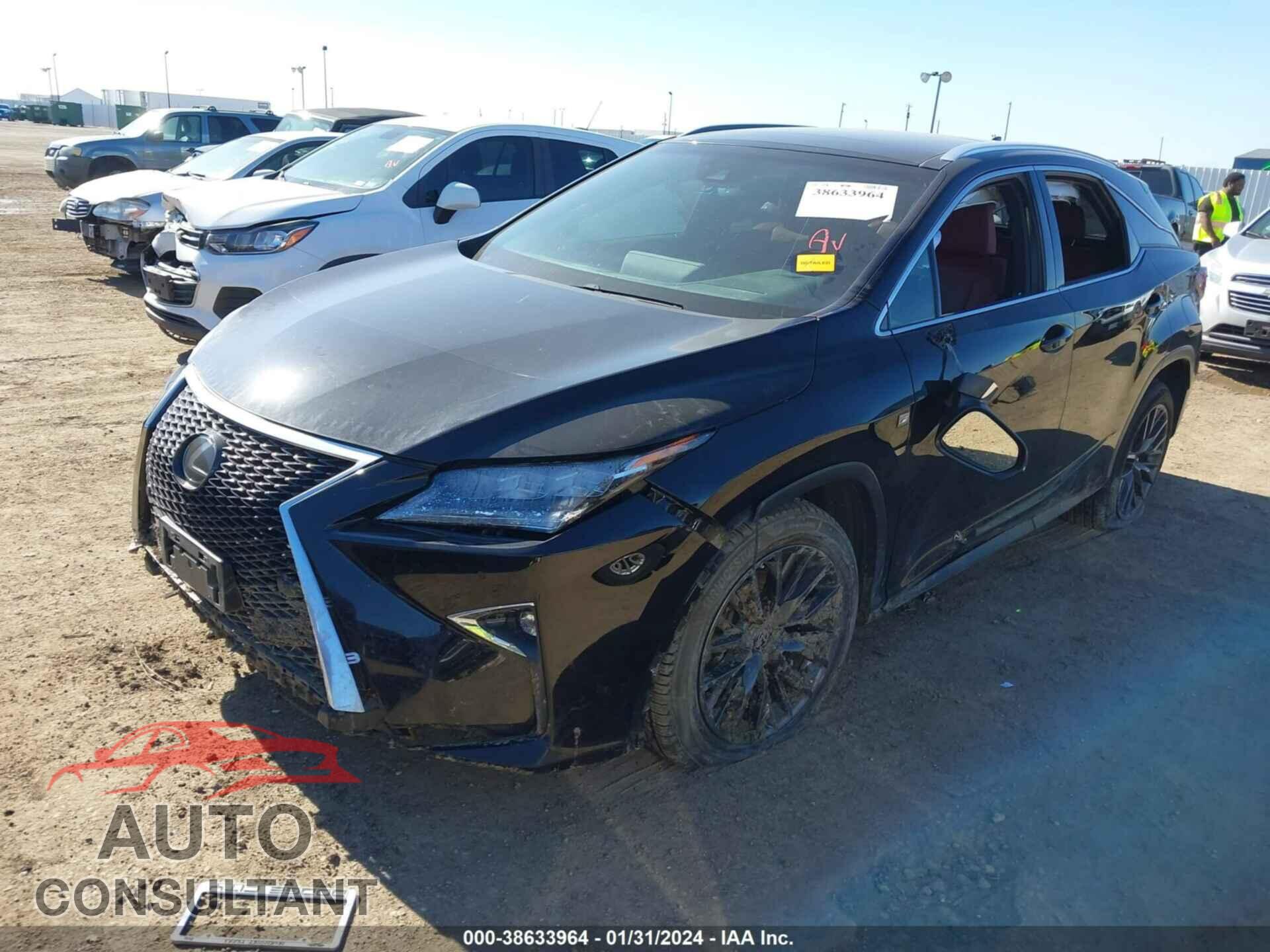 LEXUS RX 2017 - 2T2ZZMCA2HC061243