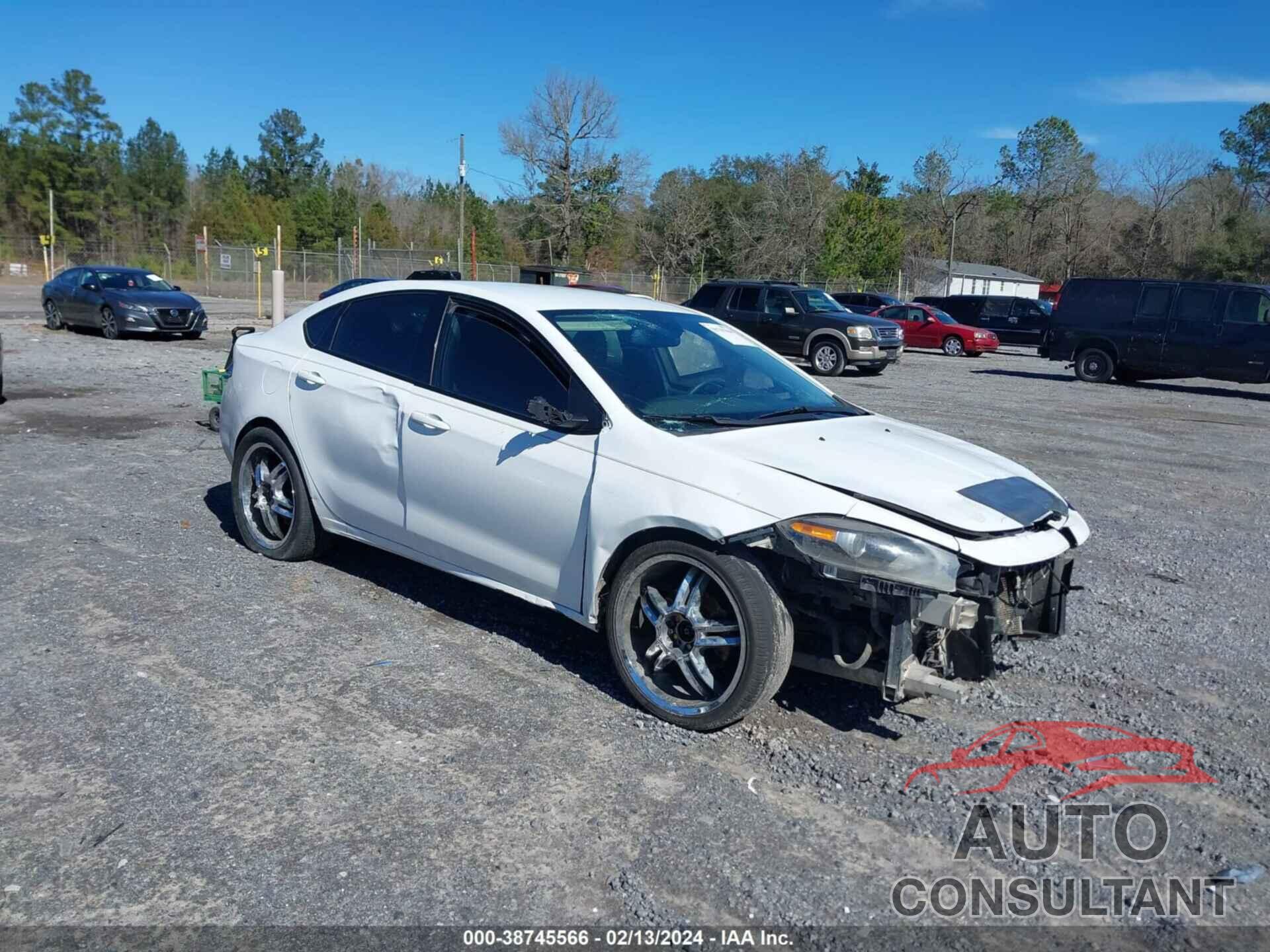 DODGE DART 2016 - 1C3CDFAA1GD752566