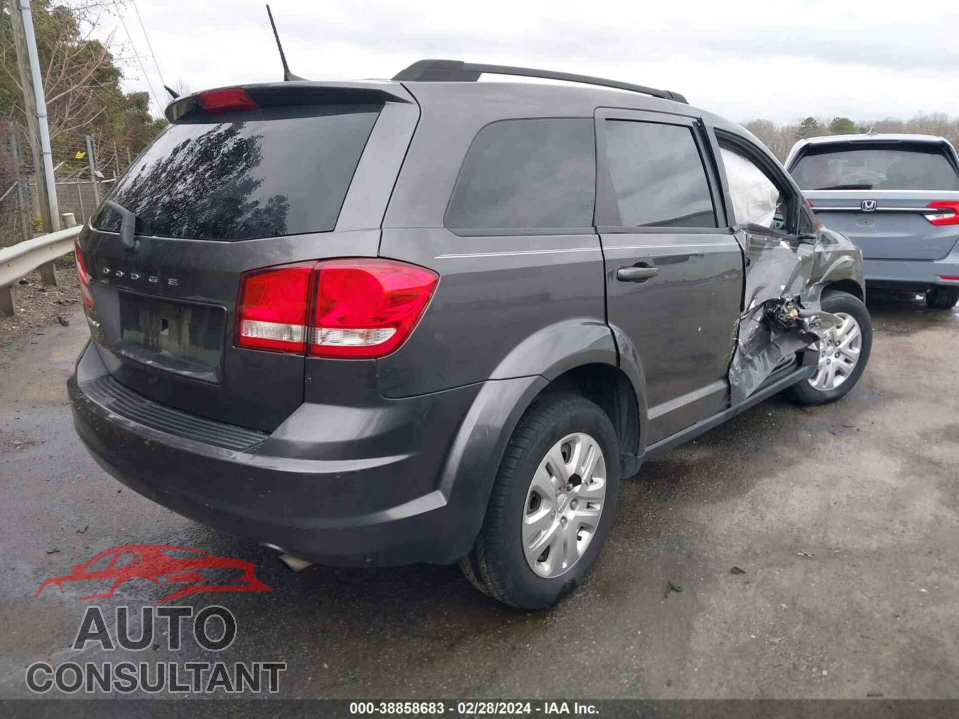 DODGE JOURNEY 2019 - 3C4PDCBB7KT874743