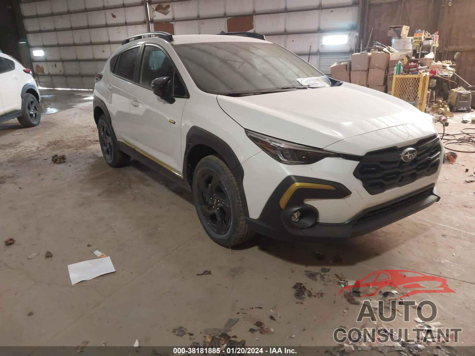 SUBARU CROSSTREK 2024 - 4S4GUHF68R3733353