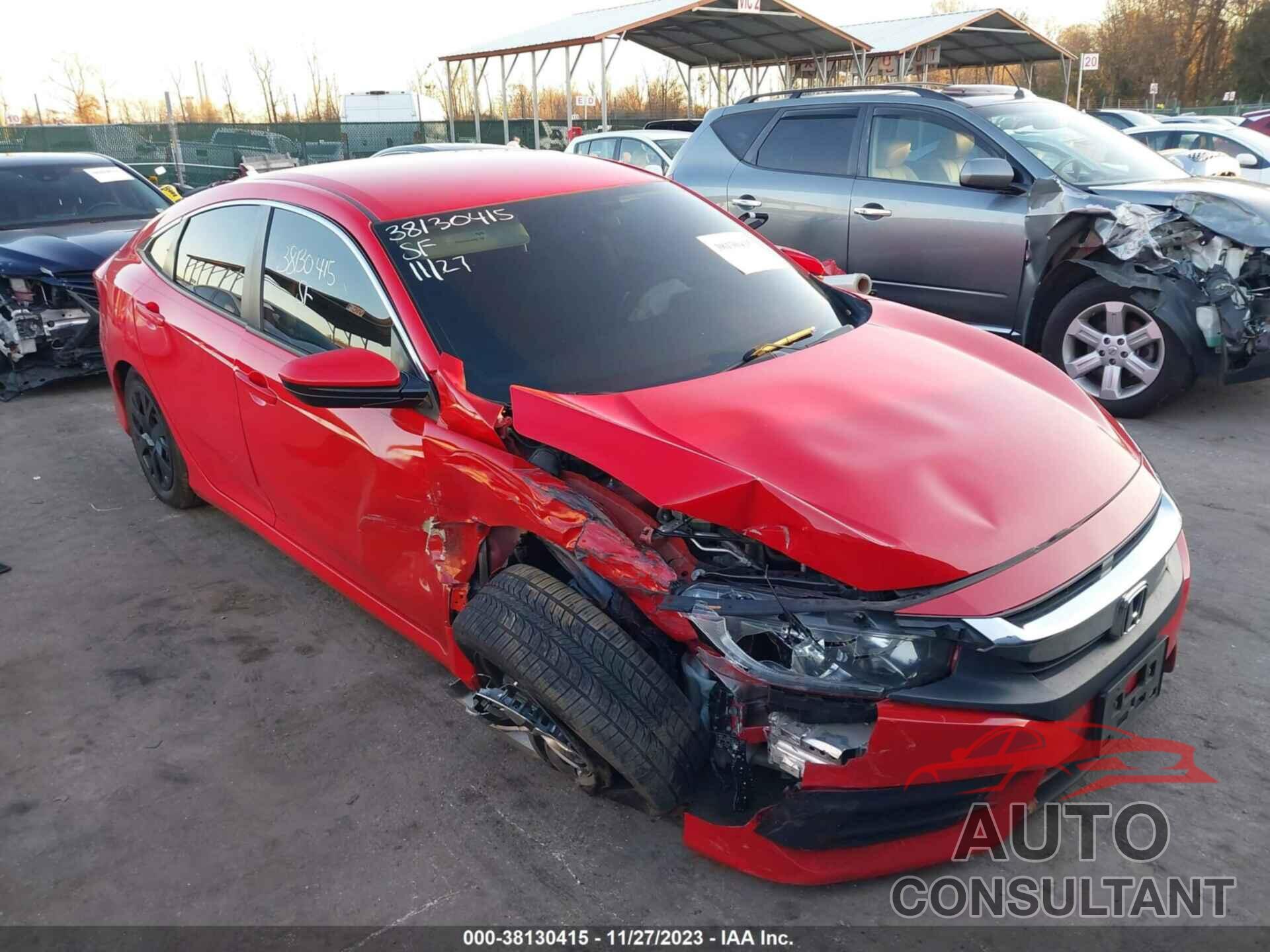 HONDA CIVIC 2018 - 2HGFC2F54JH503531