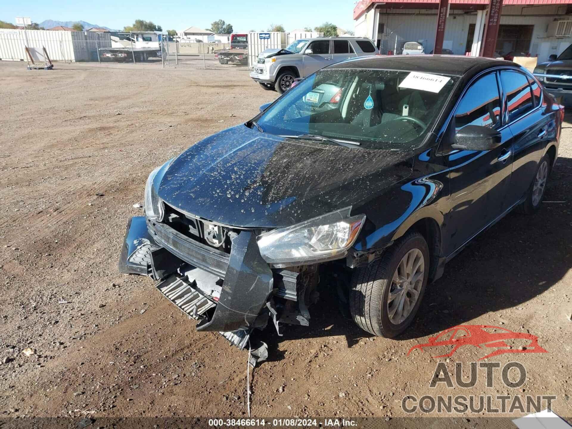 NISSAN SENTRA 2019 - 3N1AB7AP3KL605917