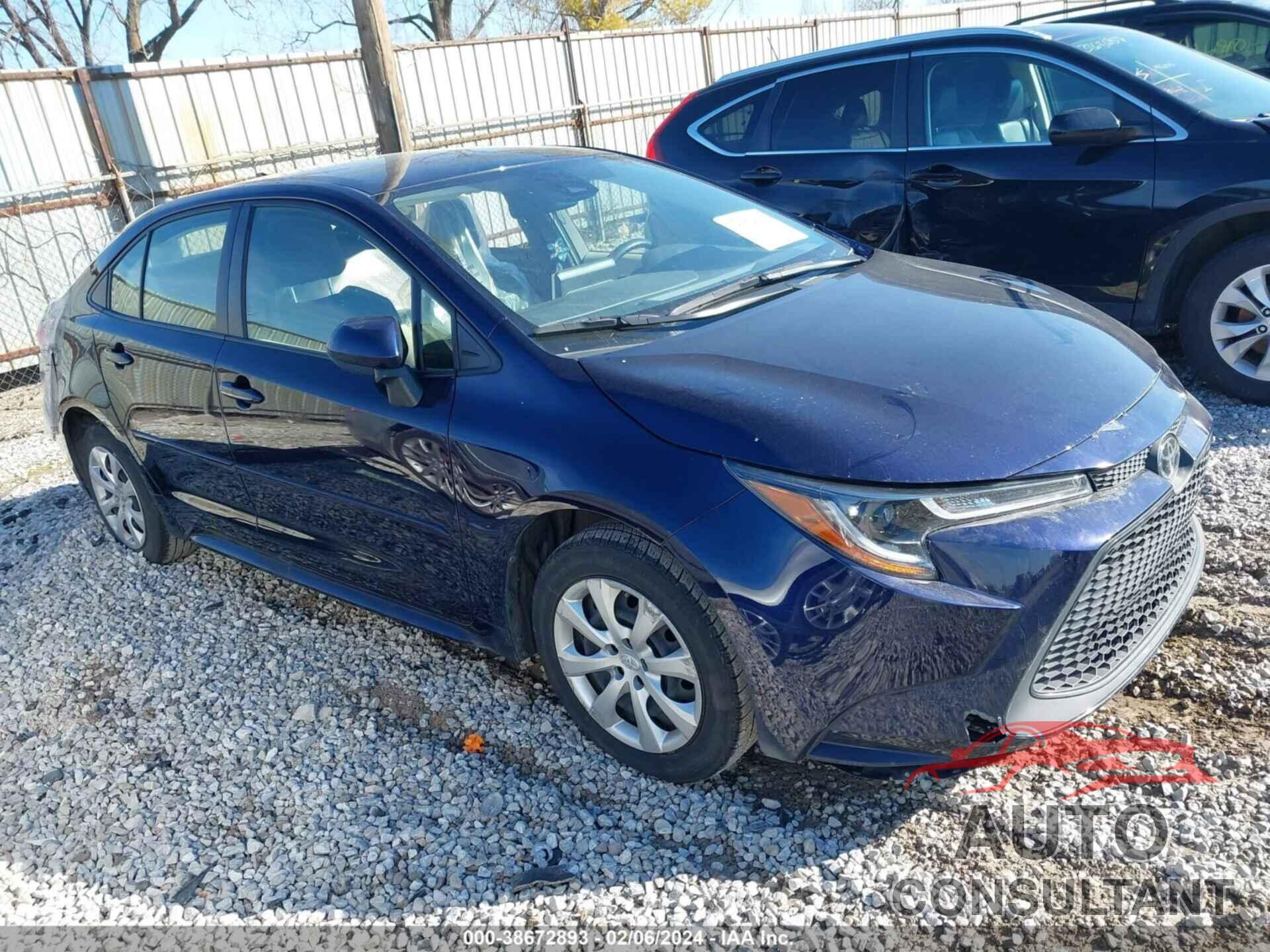 TOYOTA COROLLA 2021 - JTDEPMAE9MJ132676