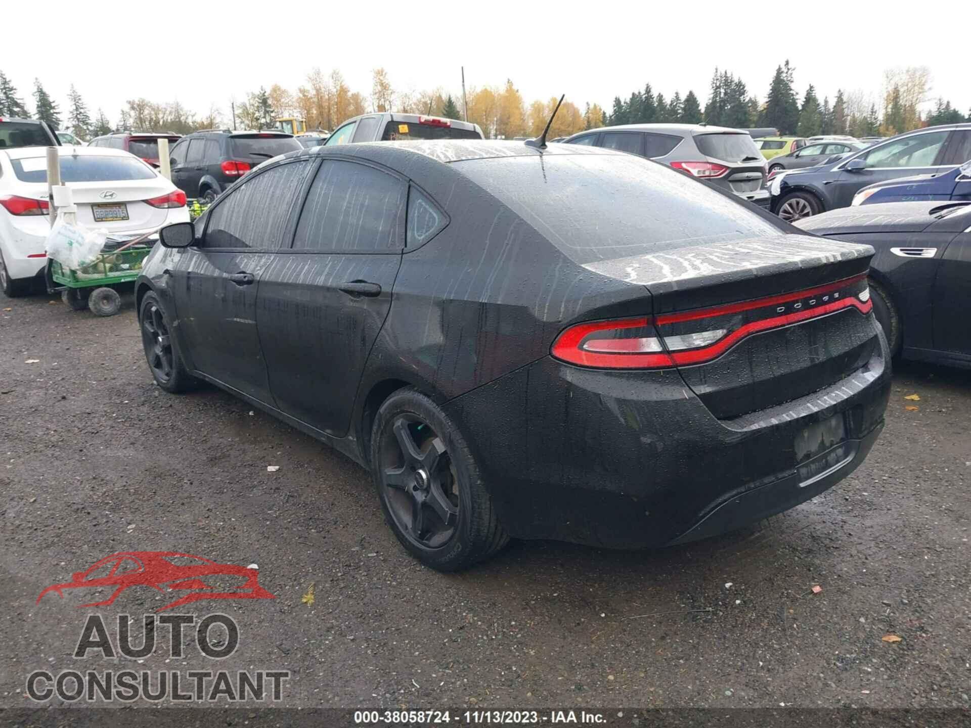 DODGE DART 2015 - 1C3CDFBB7FD405653