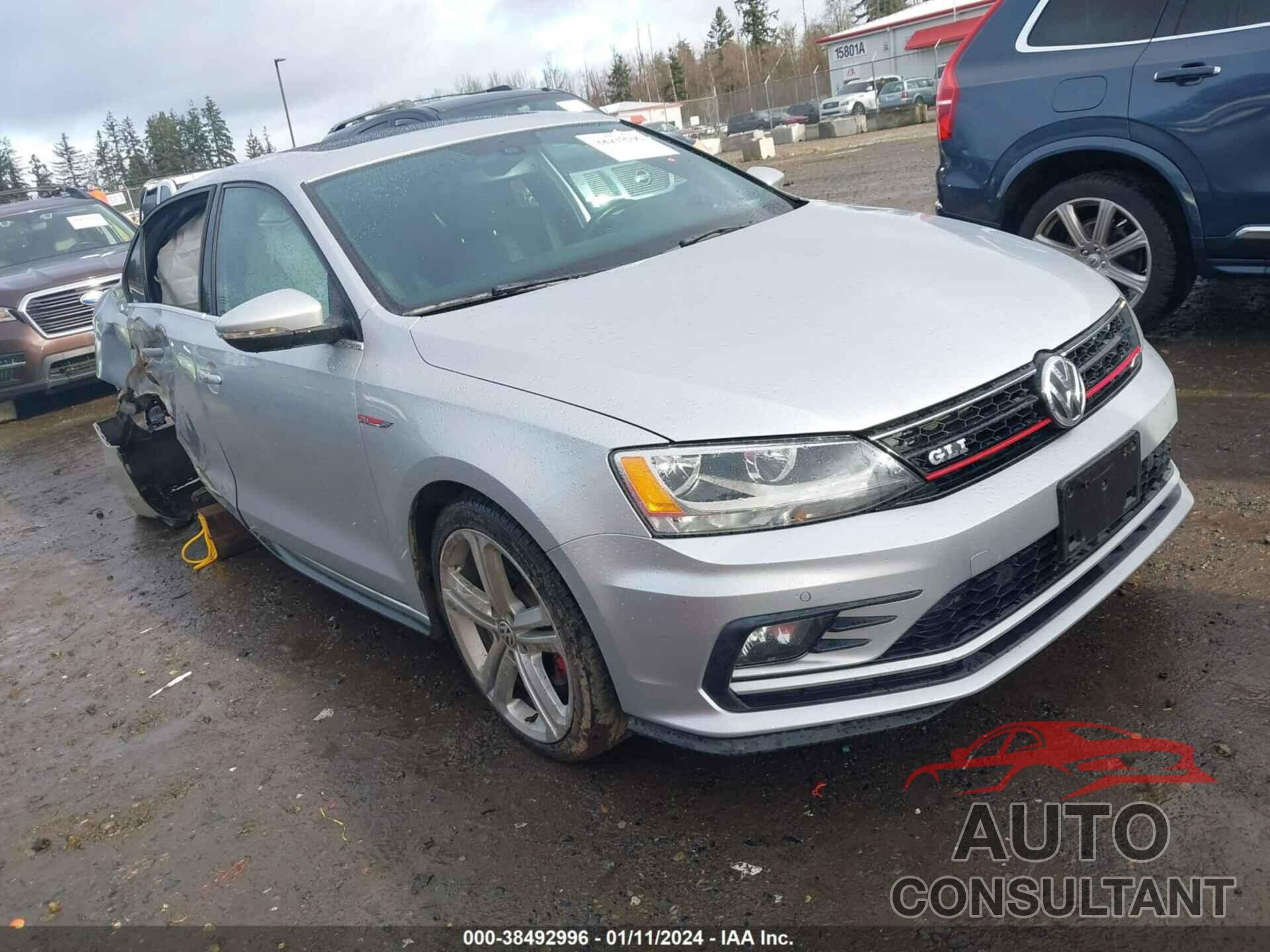 VOLKSWAGEN JETTA 2016 - 3VW4T7AJ7GM348181
