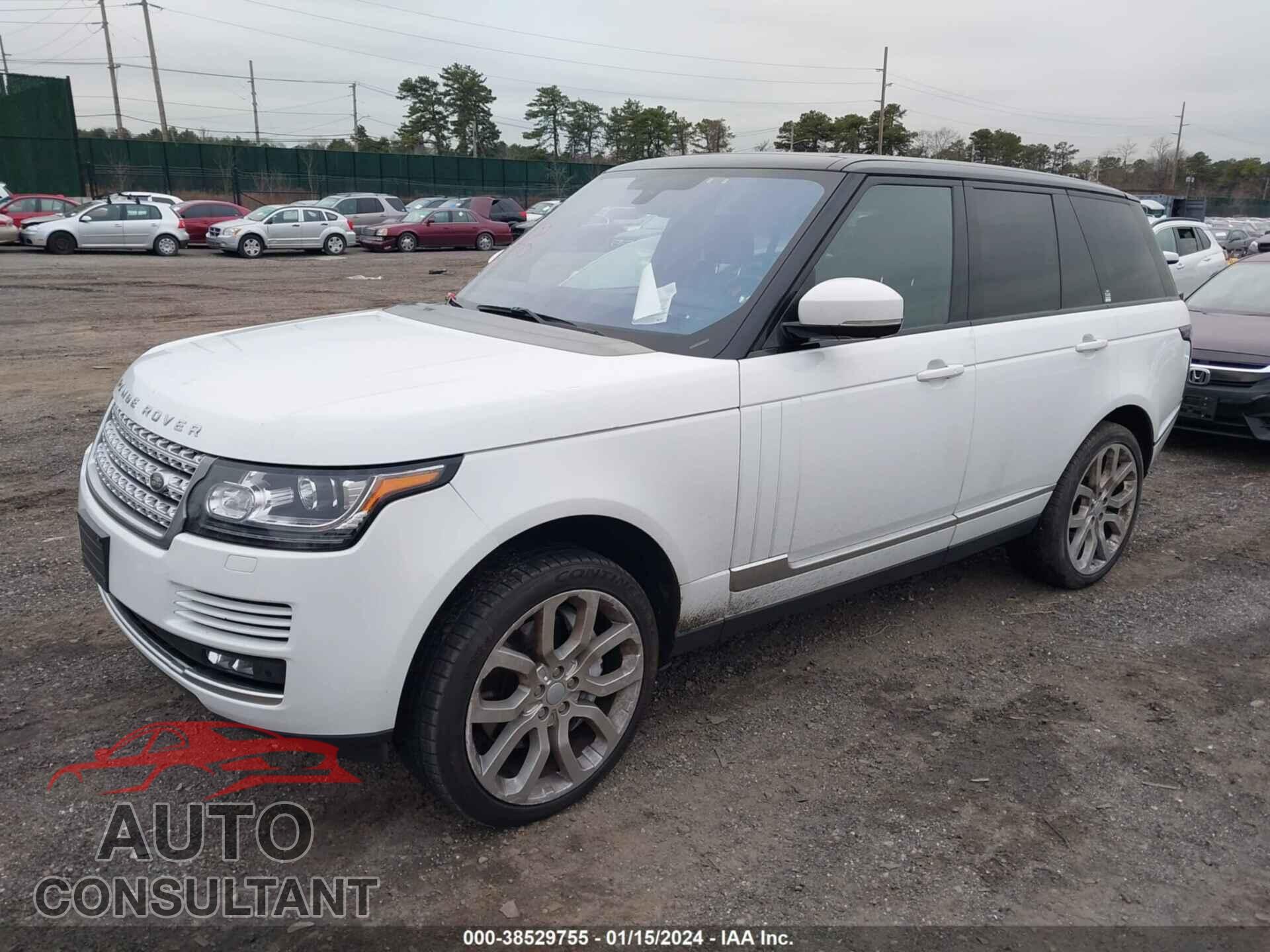 LAND ROVER RANGE ROVER 2016 - SALGS2EF9GA297767