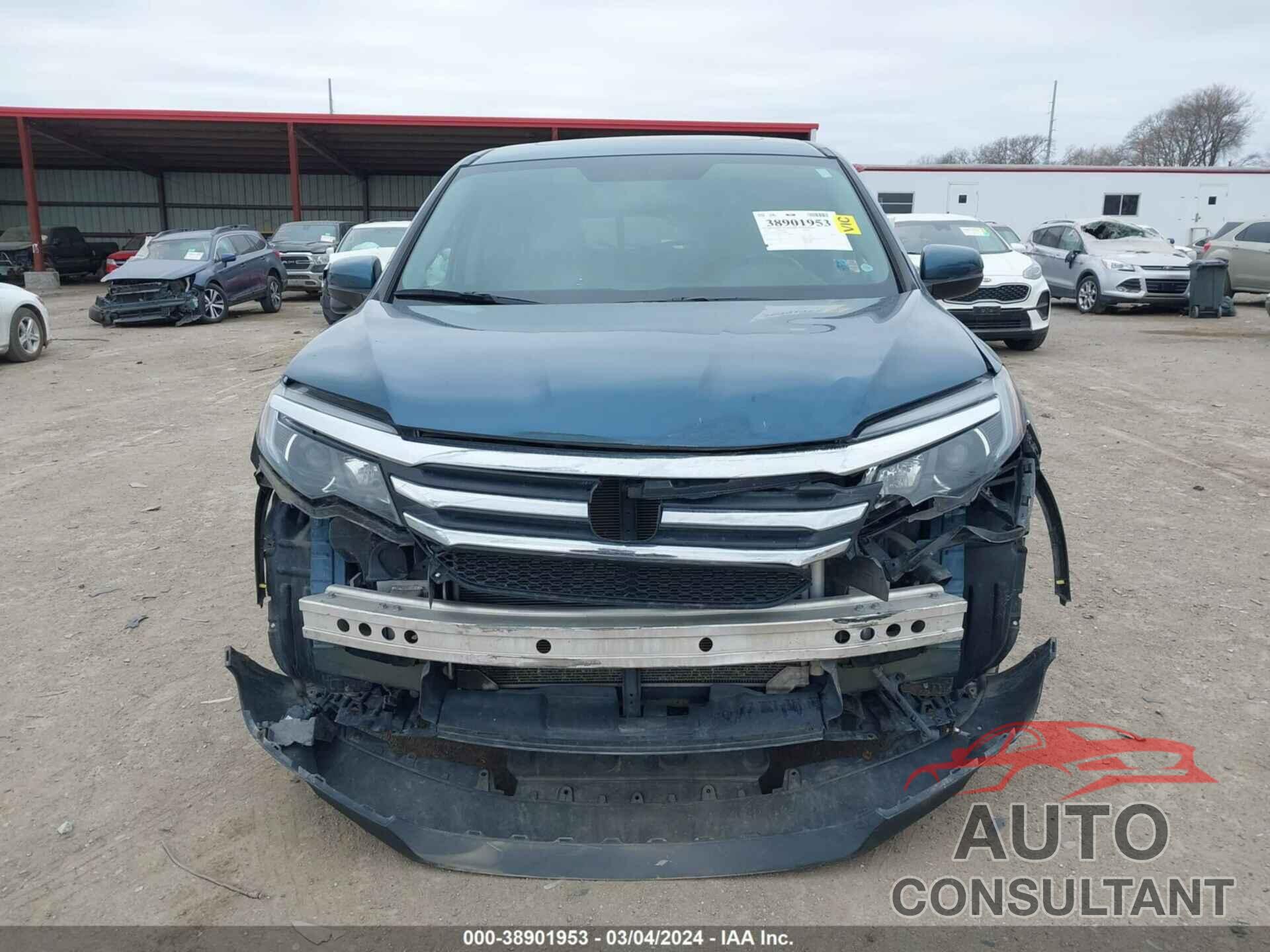 HONDA PILOT 2017 - 5FNYF6H5XHB080084