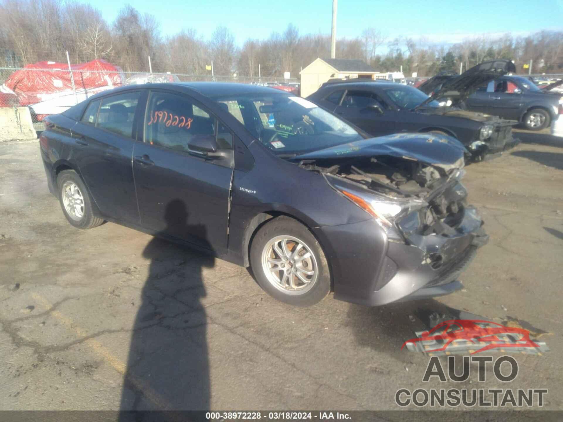 TOYOTA PRIUS 2016 - JTDKBRFUXG3008942