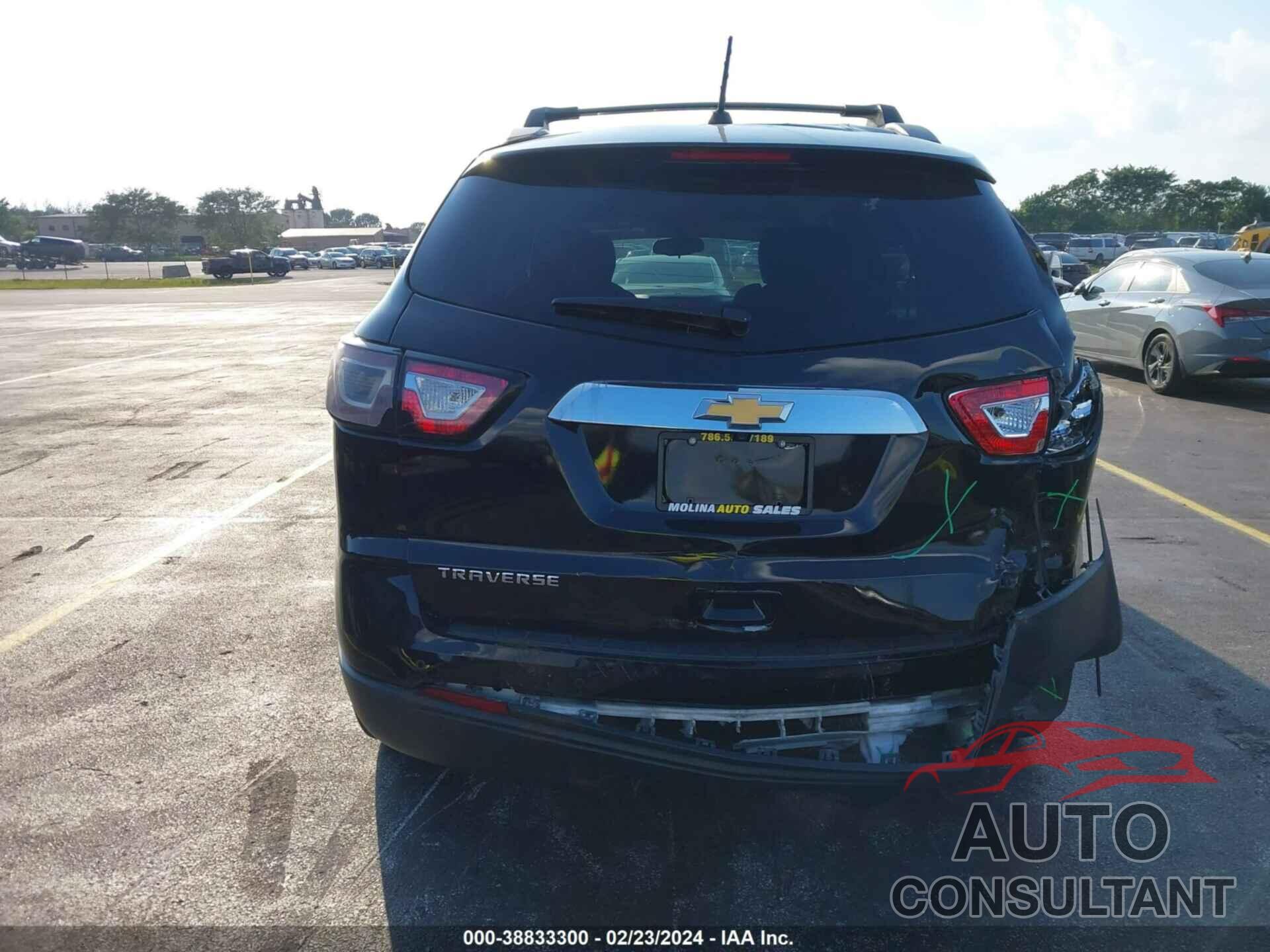 CHEVROLET TRAVERSE 2017 - 1GNKRGKD3HJ327545