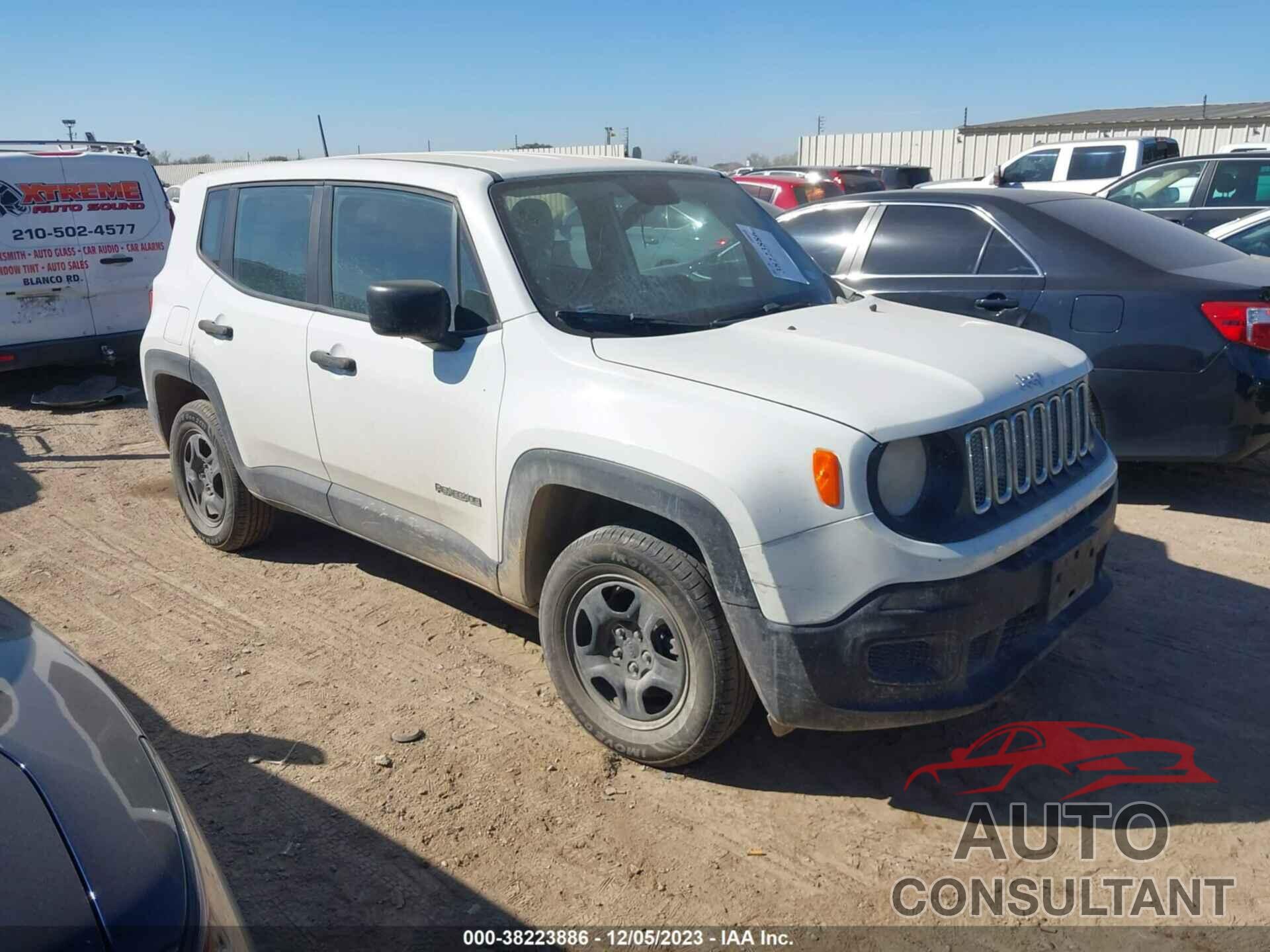 JEEP RENEGADE 2018 - ZACCJBABXJPJ44881