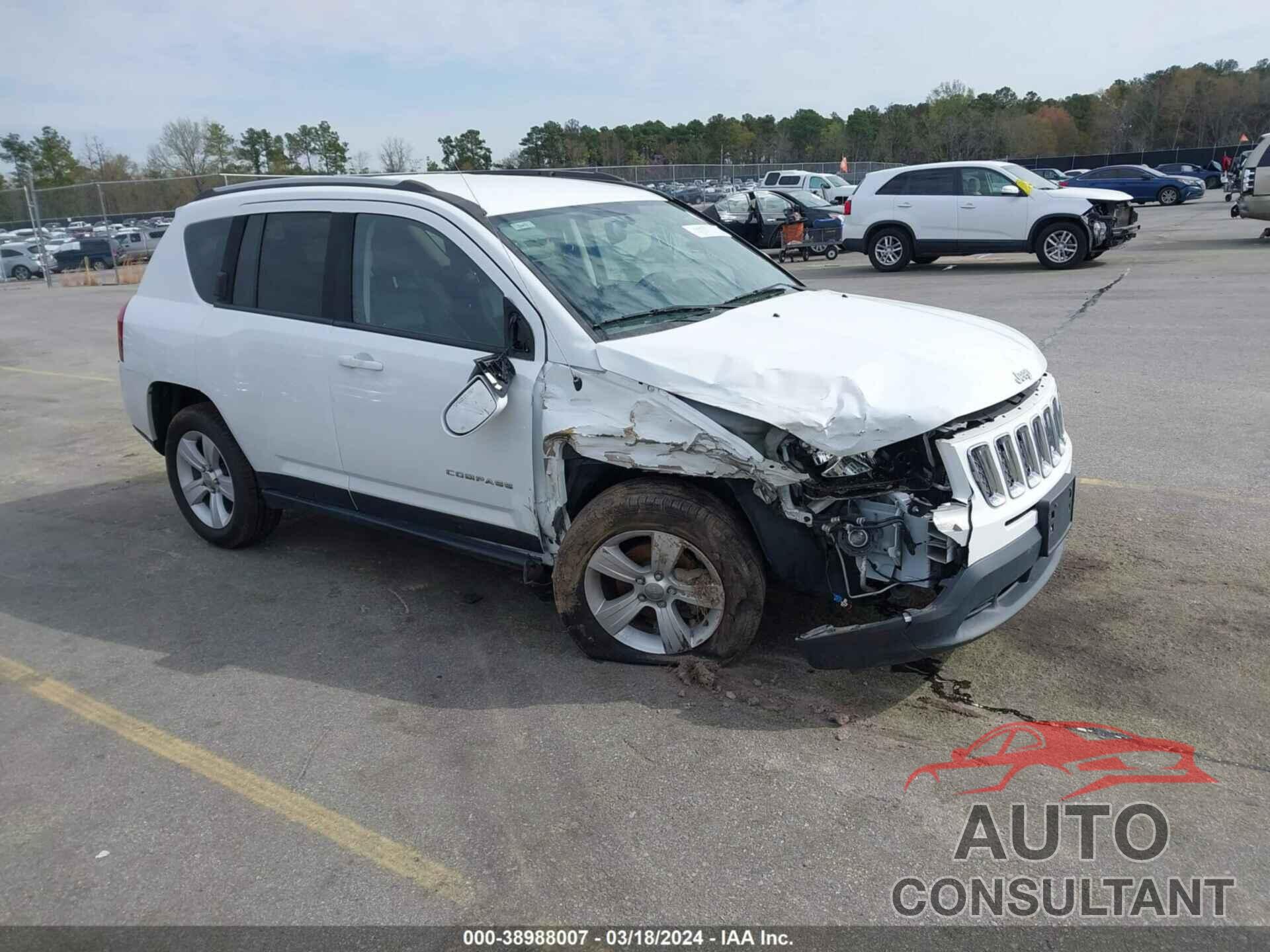 JEEP COMPASS 2016 - 1C4NJDEBXGD721000