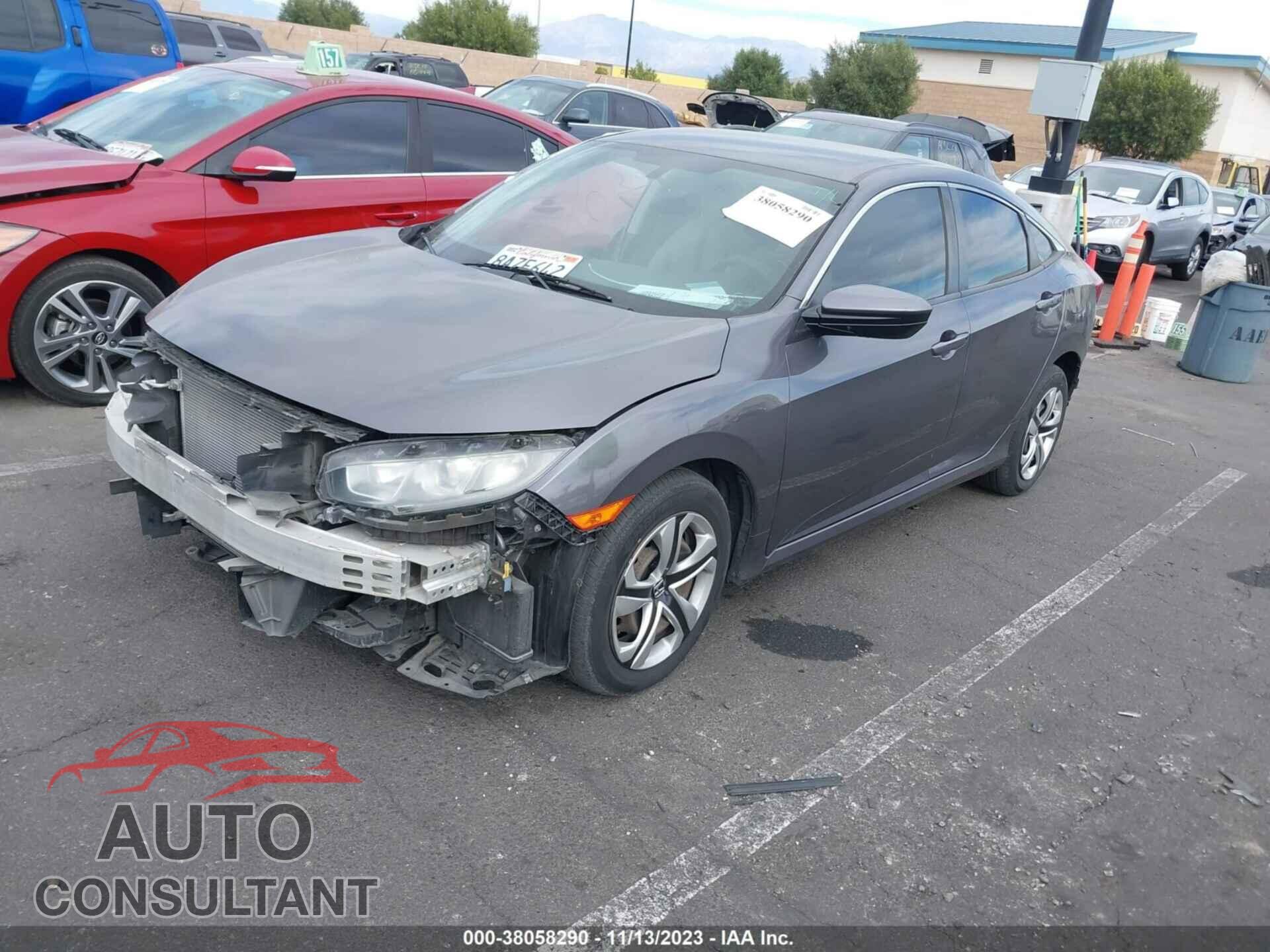 HONDA CIVIC SEDAN 2017 - 2HGFC2F57HH574703