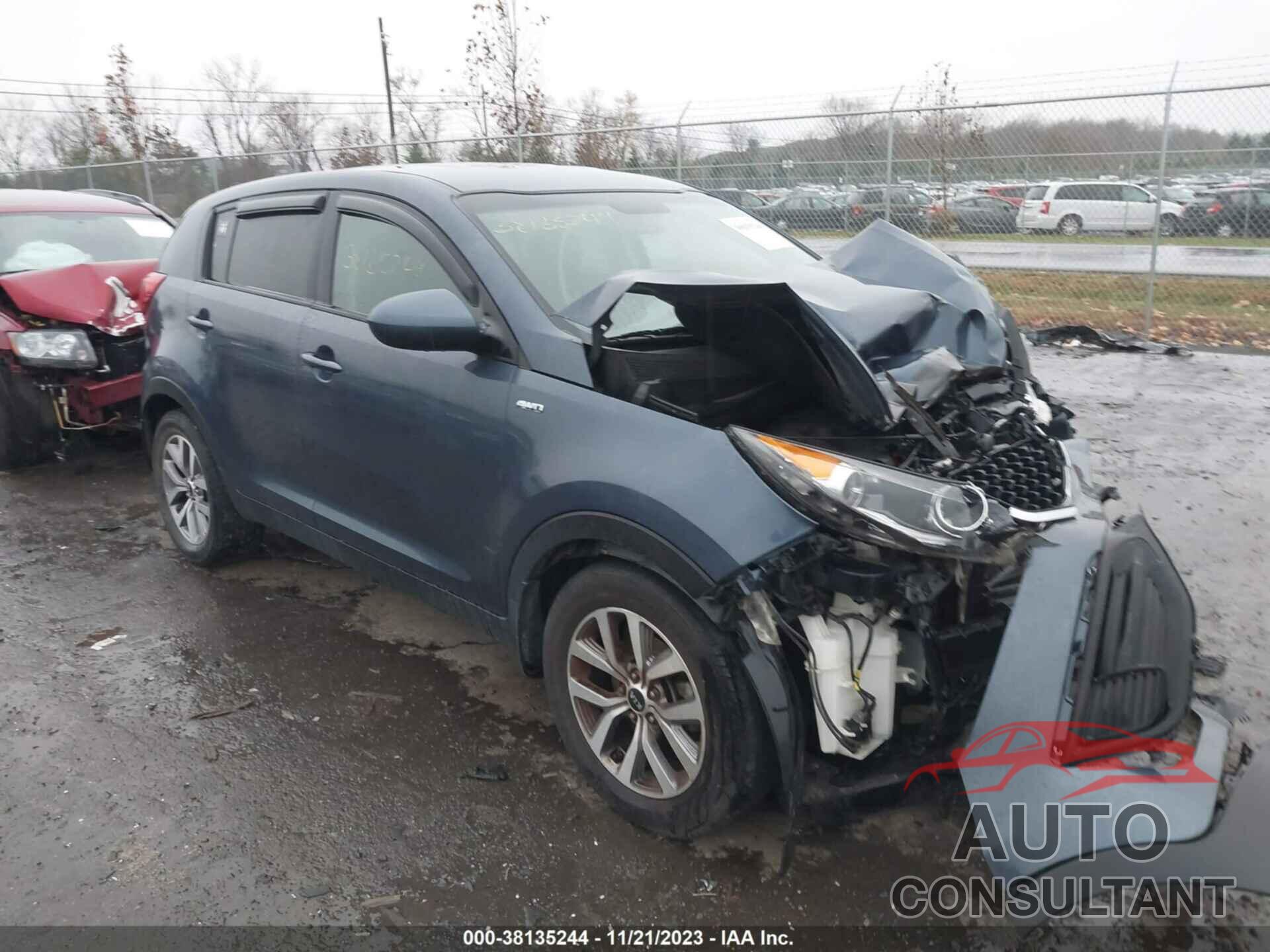 KIA SPORTAGE 2016 - KNDPBCAC9G7857700