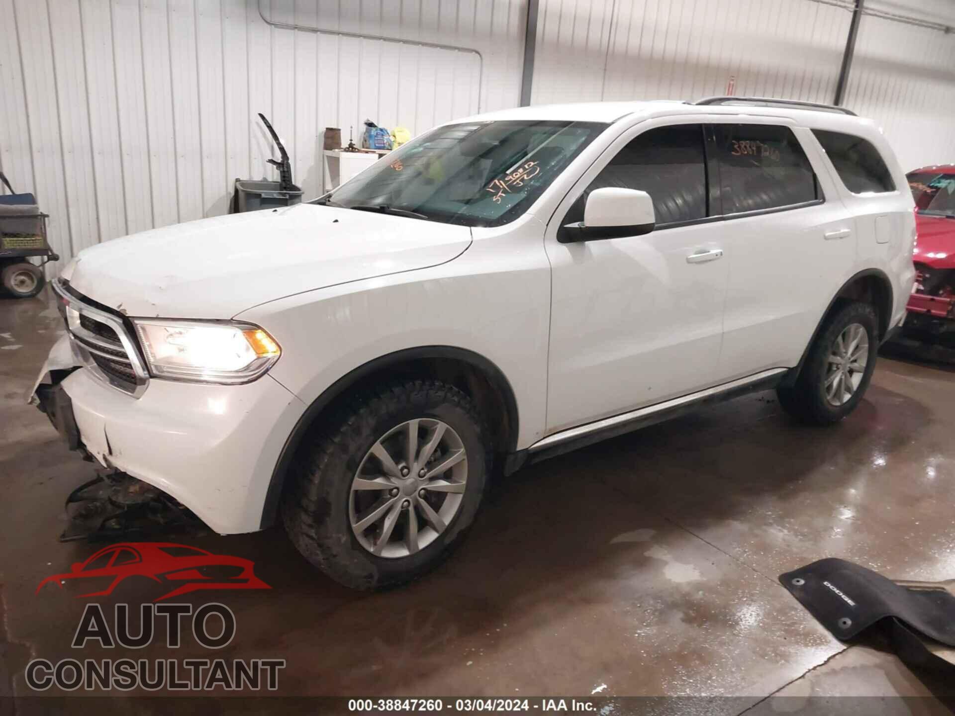 DODGE DURANGO 2017 - 1C4RDJAG5HC829430