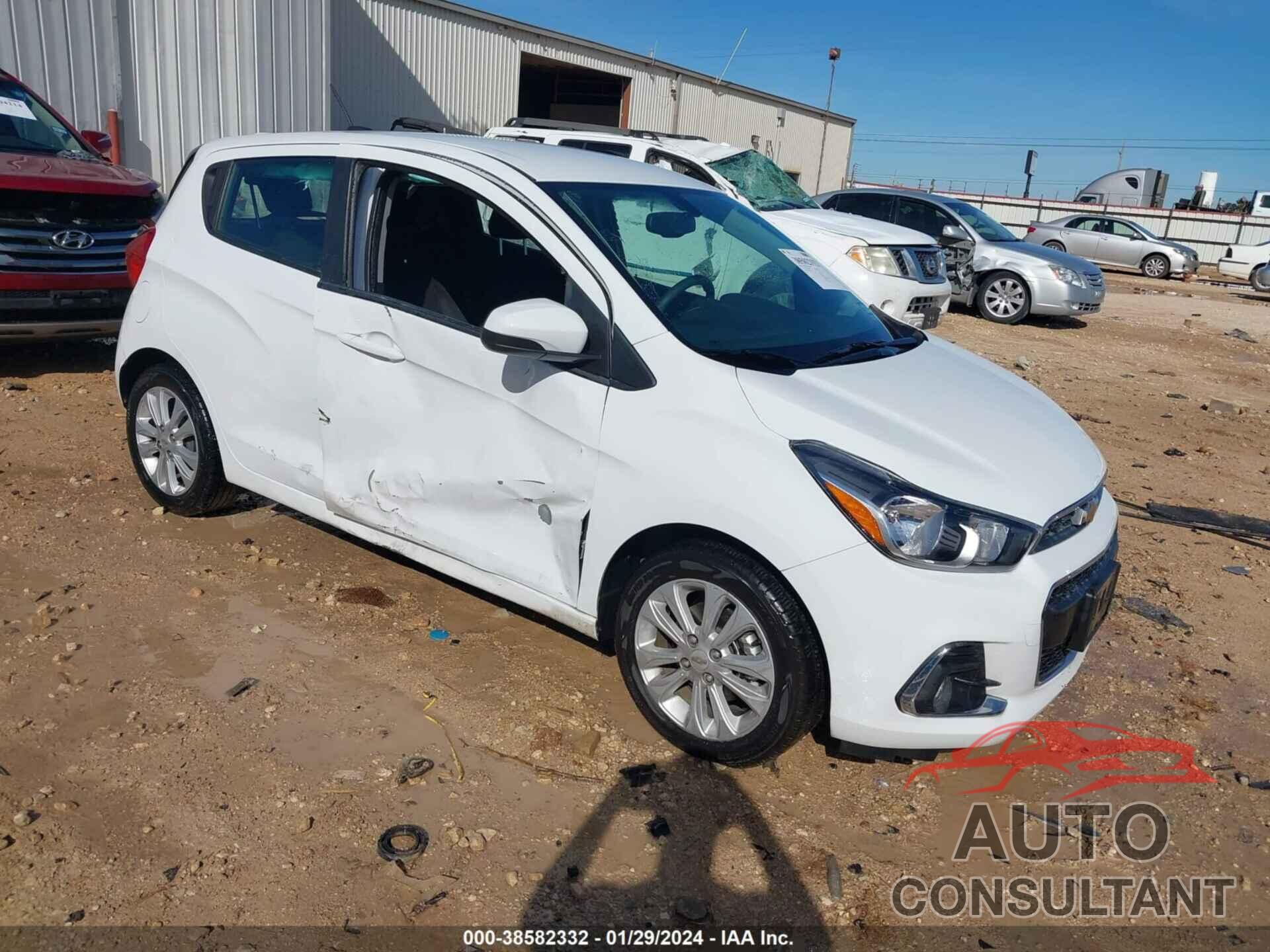 CHEVROLET SPARK 2018 - KL8CD6SA3JC451507