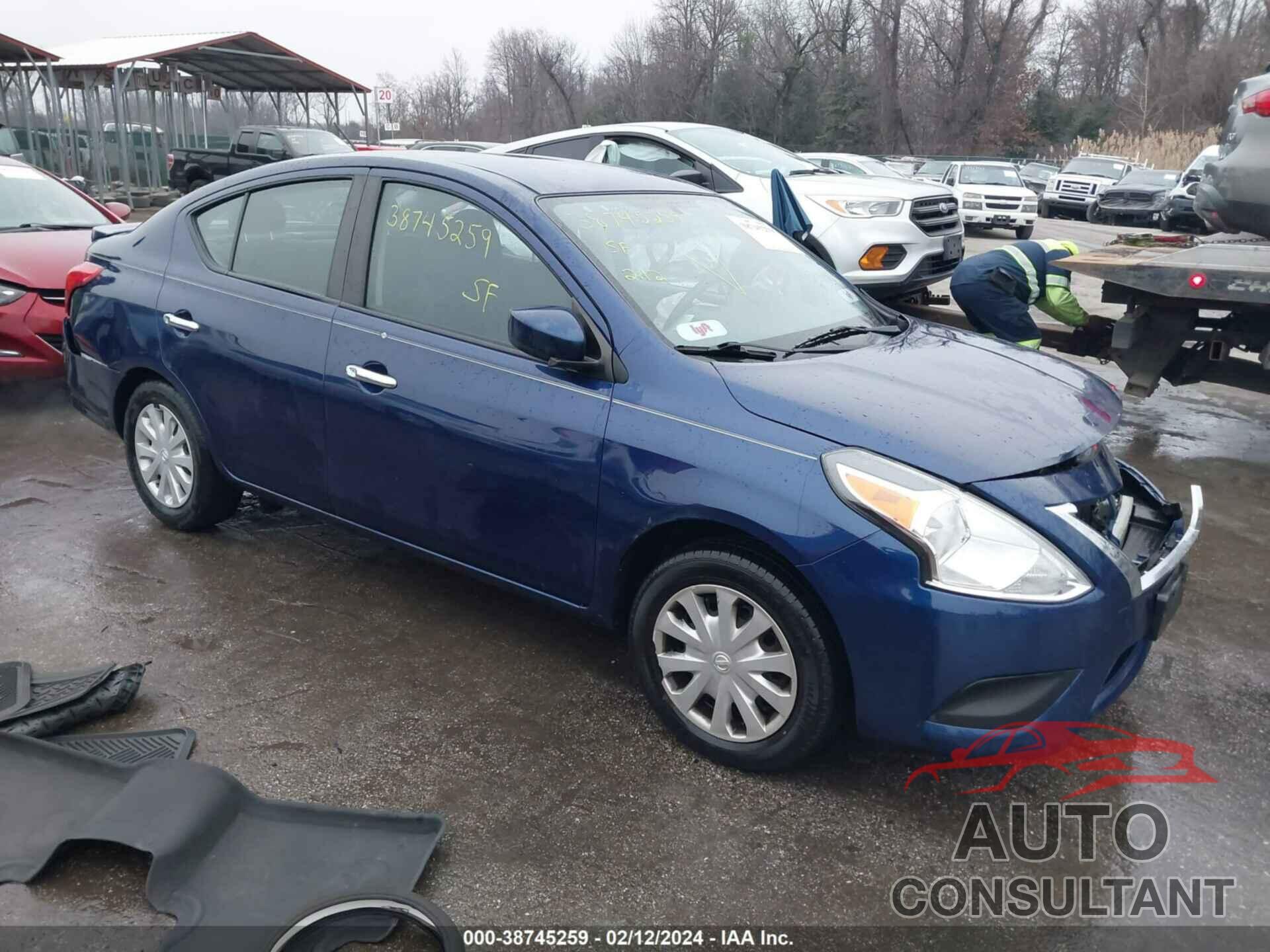 NISSAN VERSA 2019 - 3N1CN7AP3KL849423