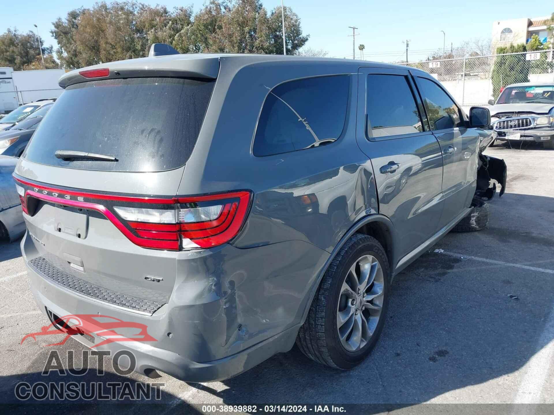 DODGE DURANGO 2020 - 1C4RDHDG3LC285362