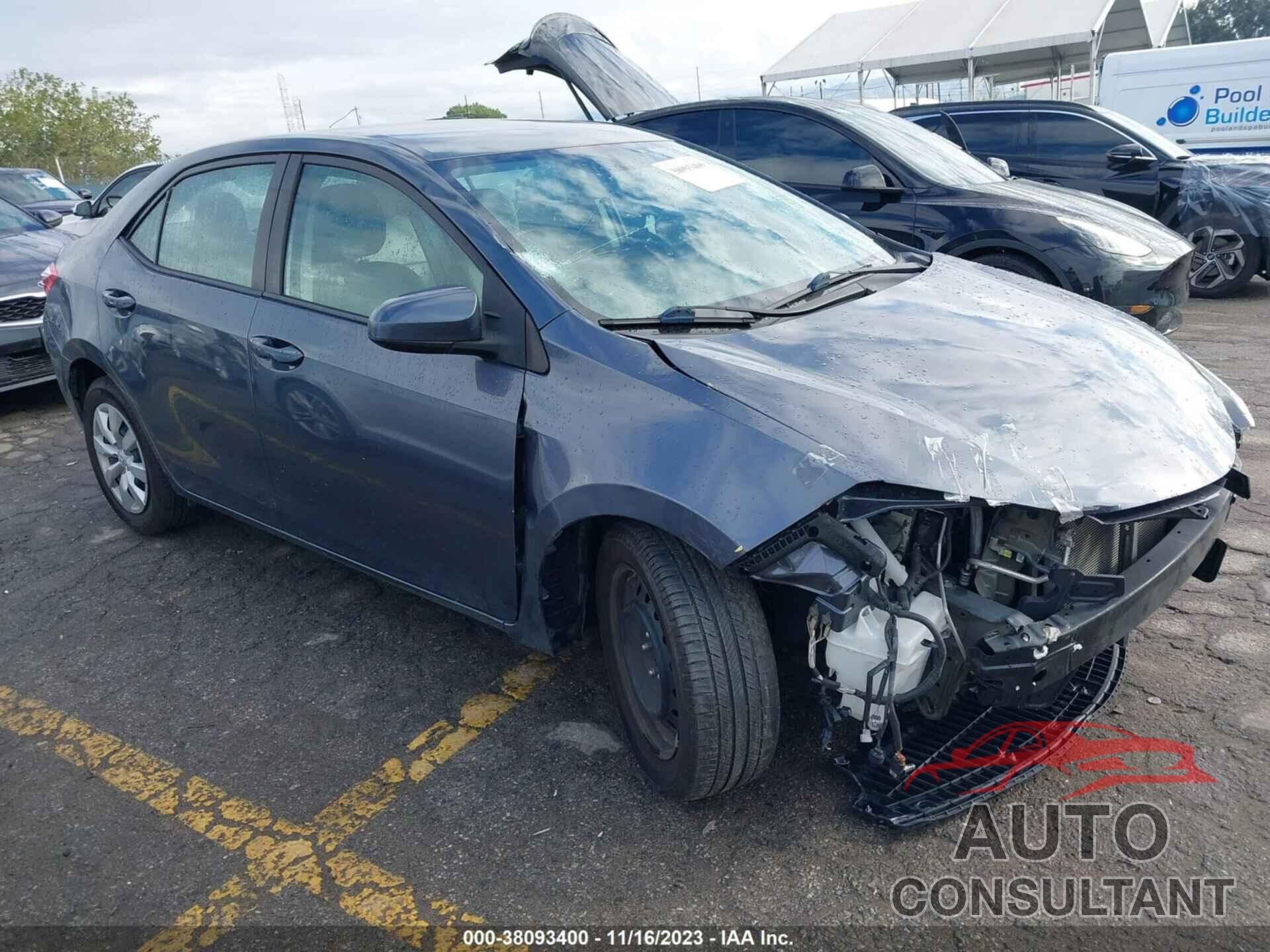 TOYOTA COROLLA 2015 - 5YFBURHE2FP195941