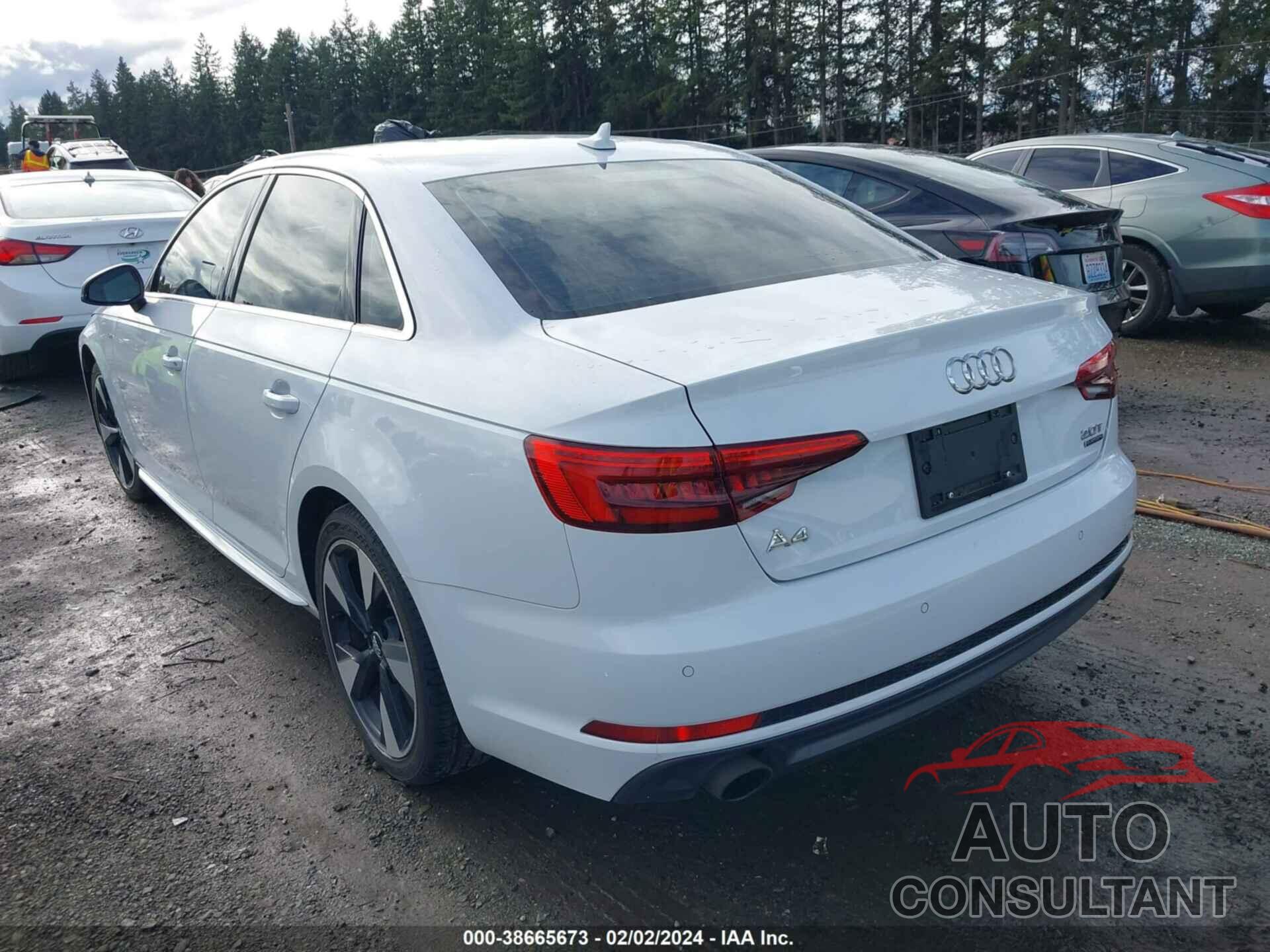 AUDI A4 2017 - WAUENAF4XHN014703