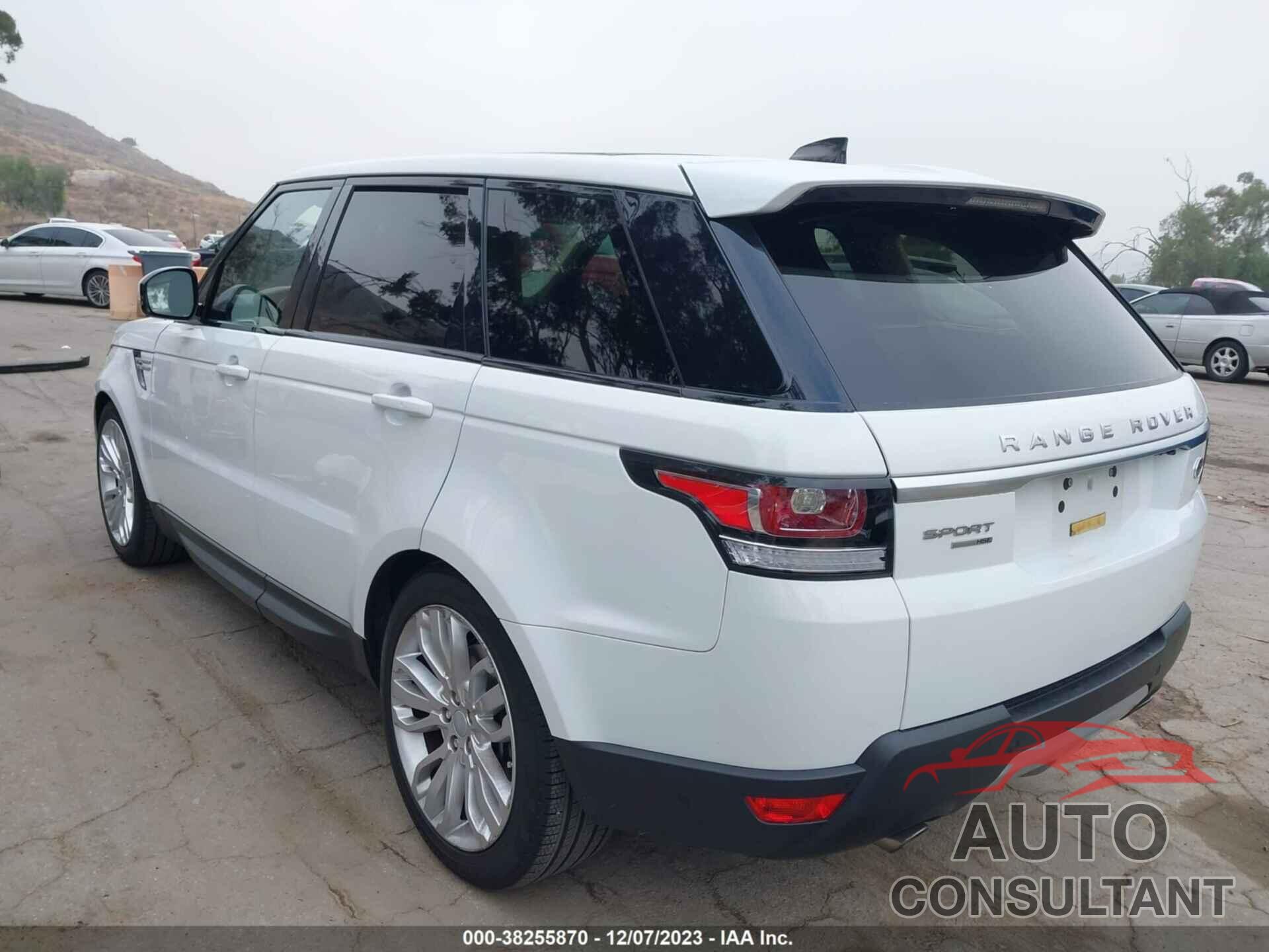 LAND ROVER RANGE ROVER SPORT 2017 - SALWR2FV2HA132996