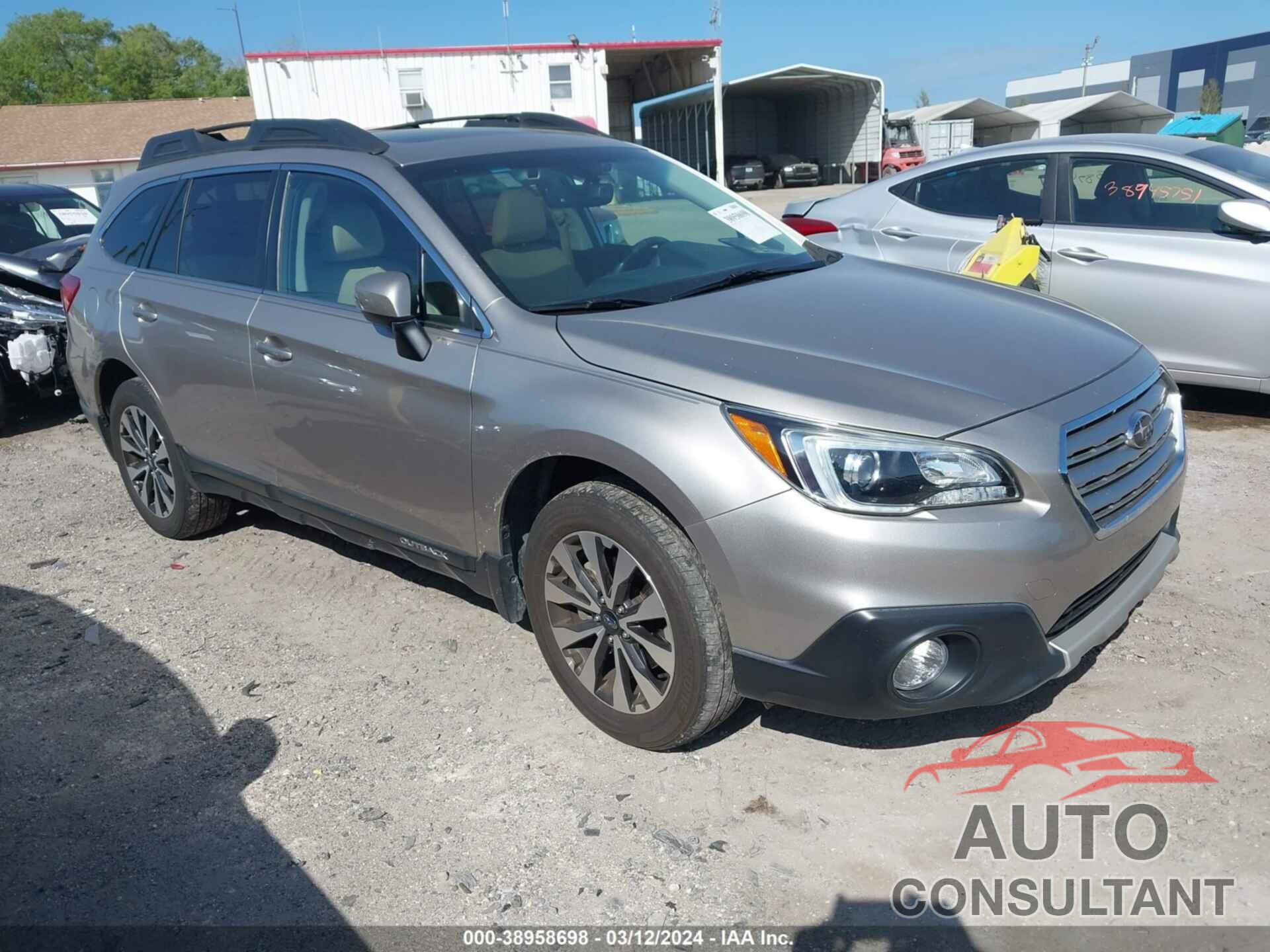 SUBARU OUTBACK 2017 - 4S4BSANC9H3312917