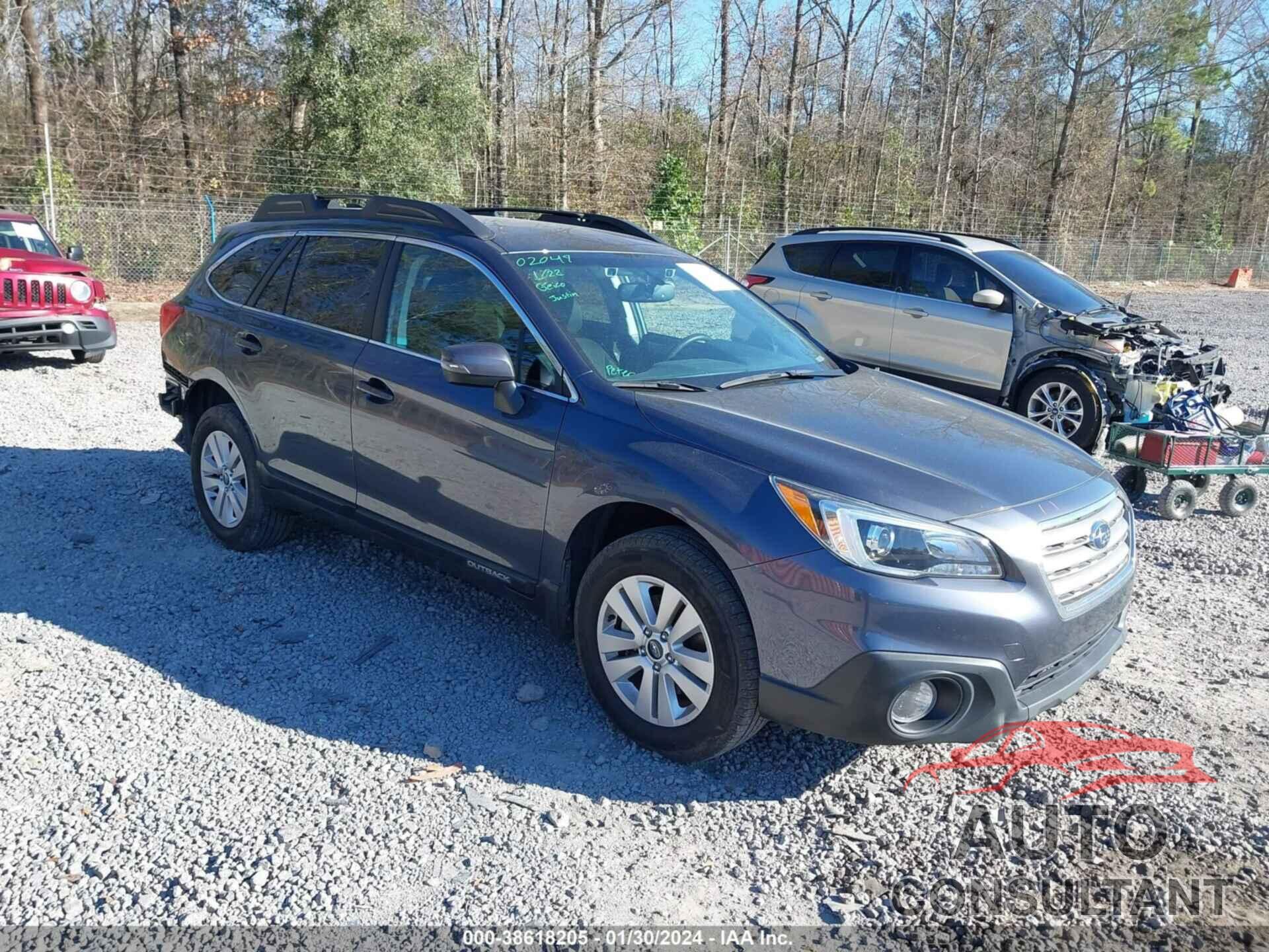 SUBARU OUTBACK 2016 - 4S4BSBFC0G3342990