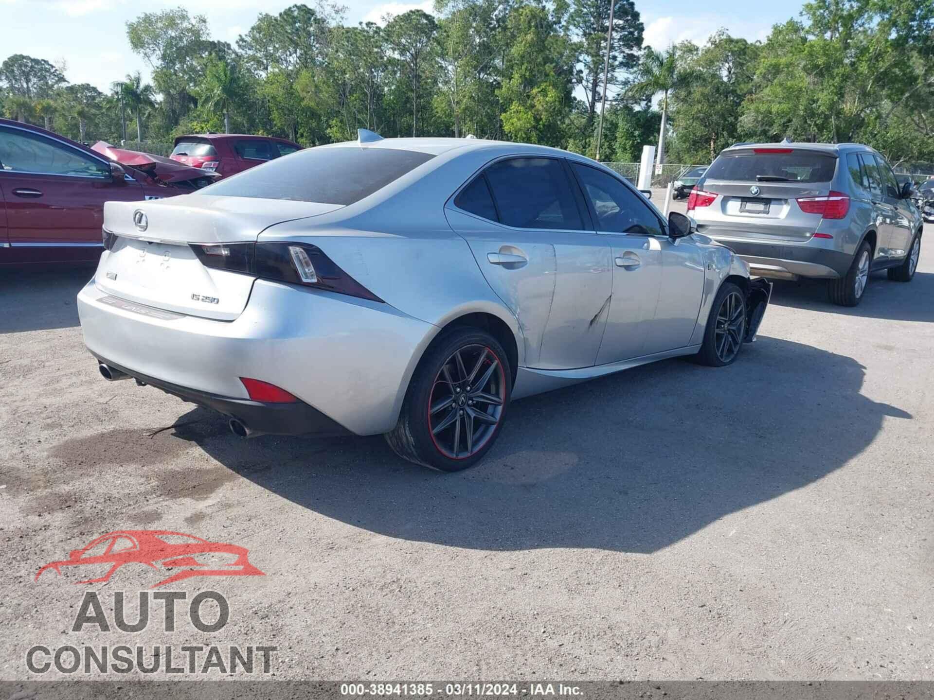 LEXUS IS 250 2014 - JTHBF1D2XE5009743