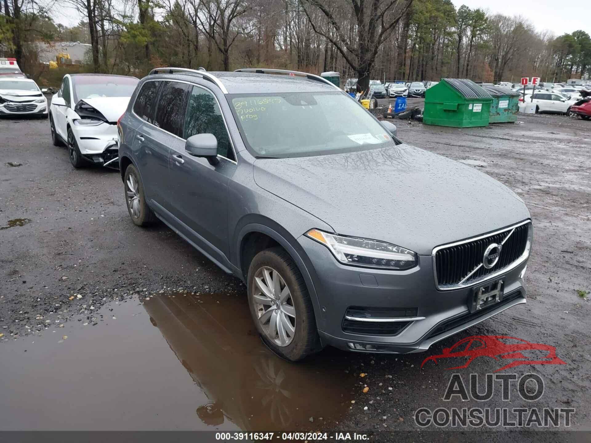 VOLVO XC90 2017 - YV4A22PK2H1130365