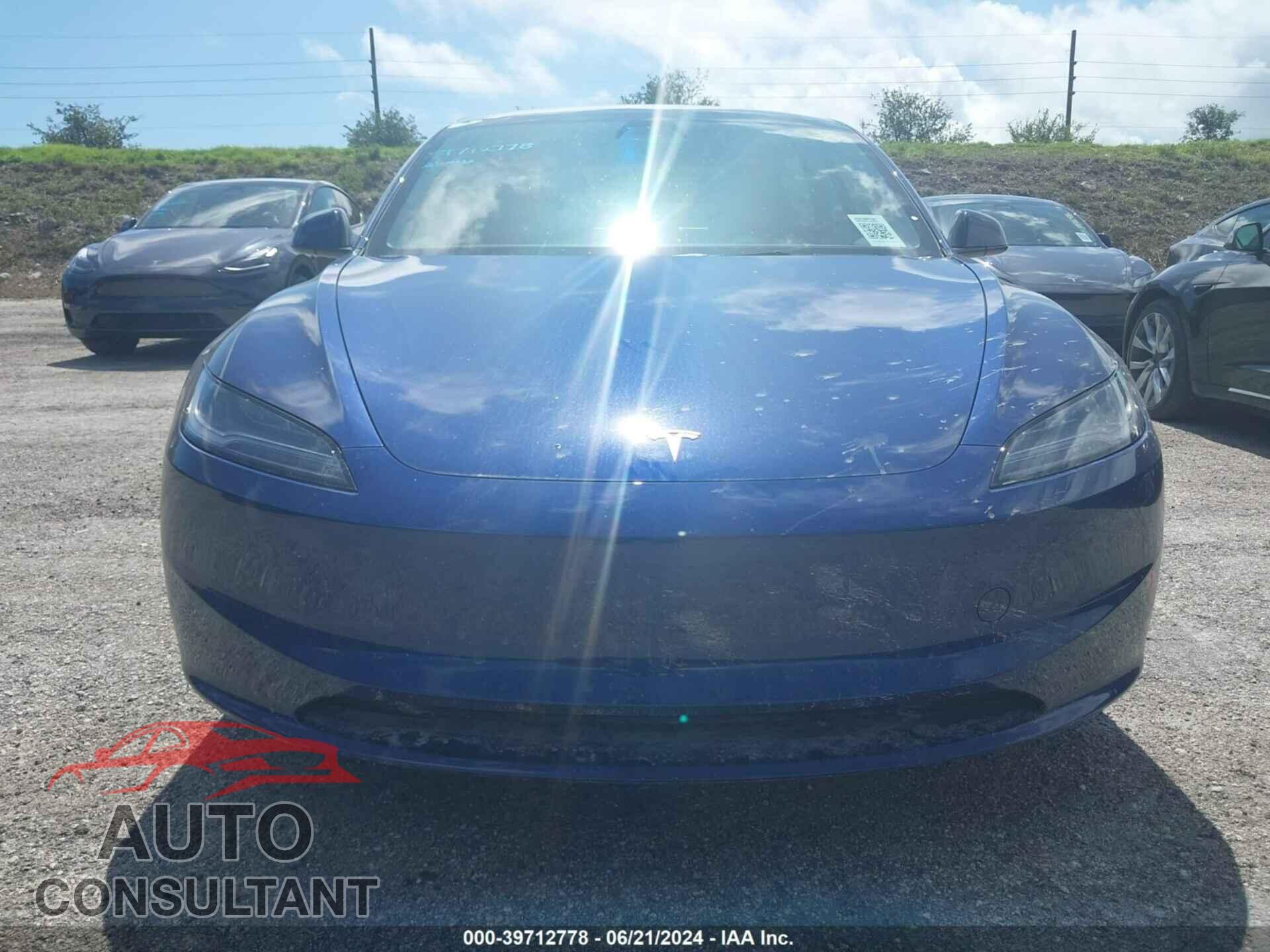 TESLA MODEL 3 2024 - 5YJ3E1EA8RF751061