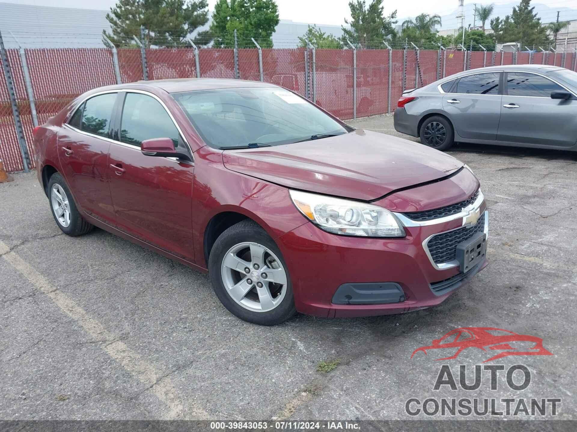 CHEVROLET MALIBU LIMITED 2016 - 1G11C5SAXGF145514