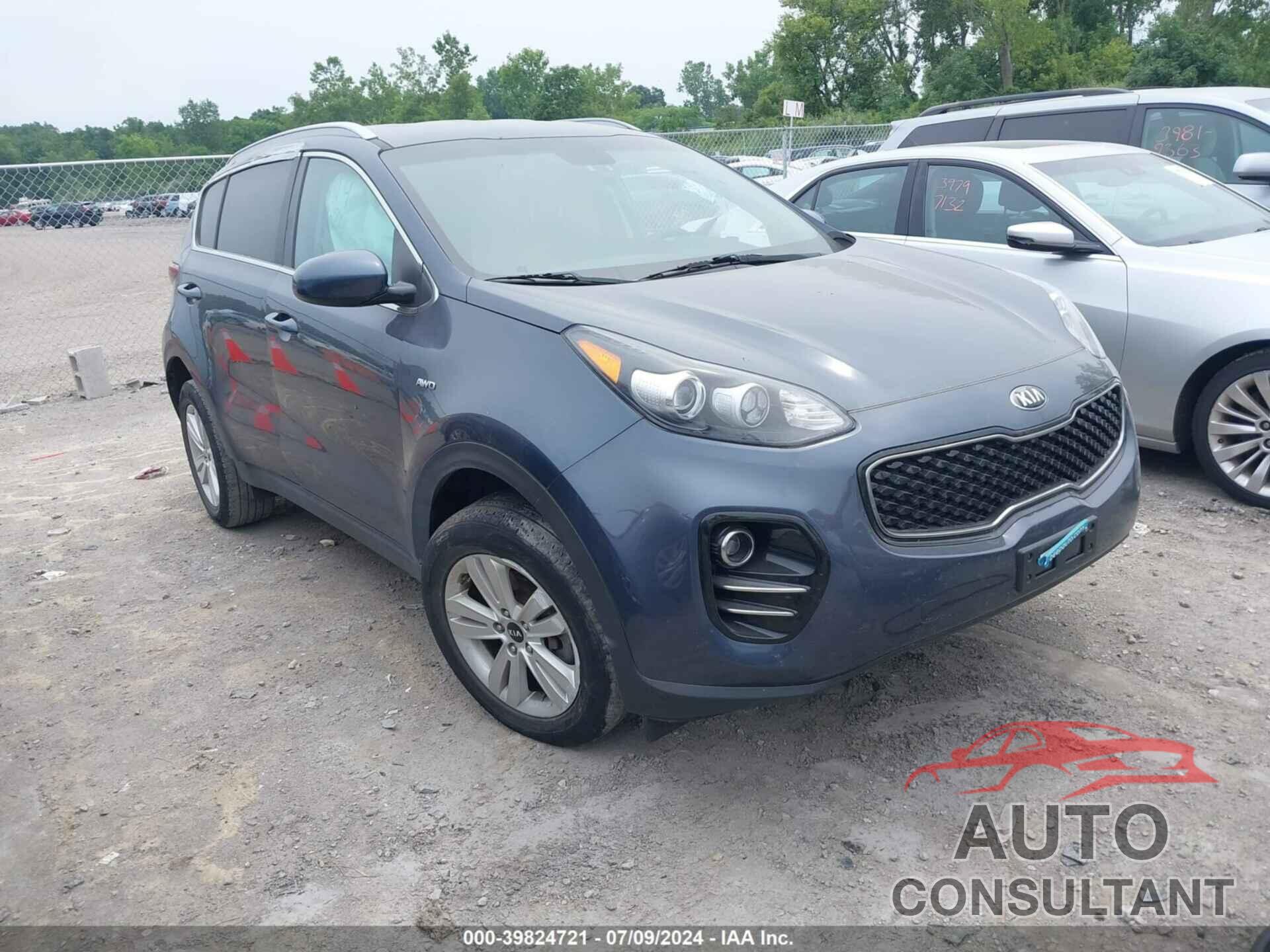 KIA SPORTAGE 2019 - KNDPMCAC2K7612711