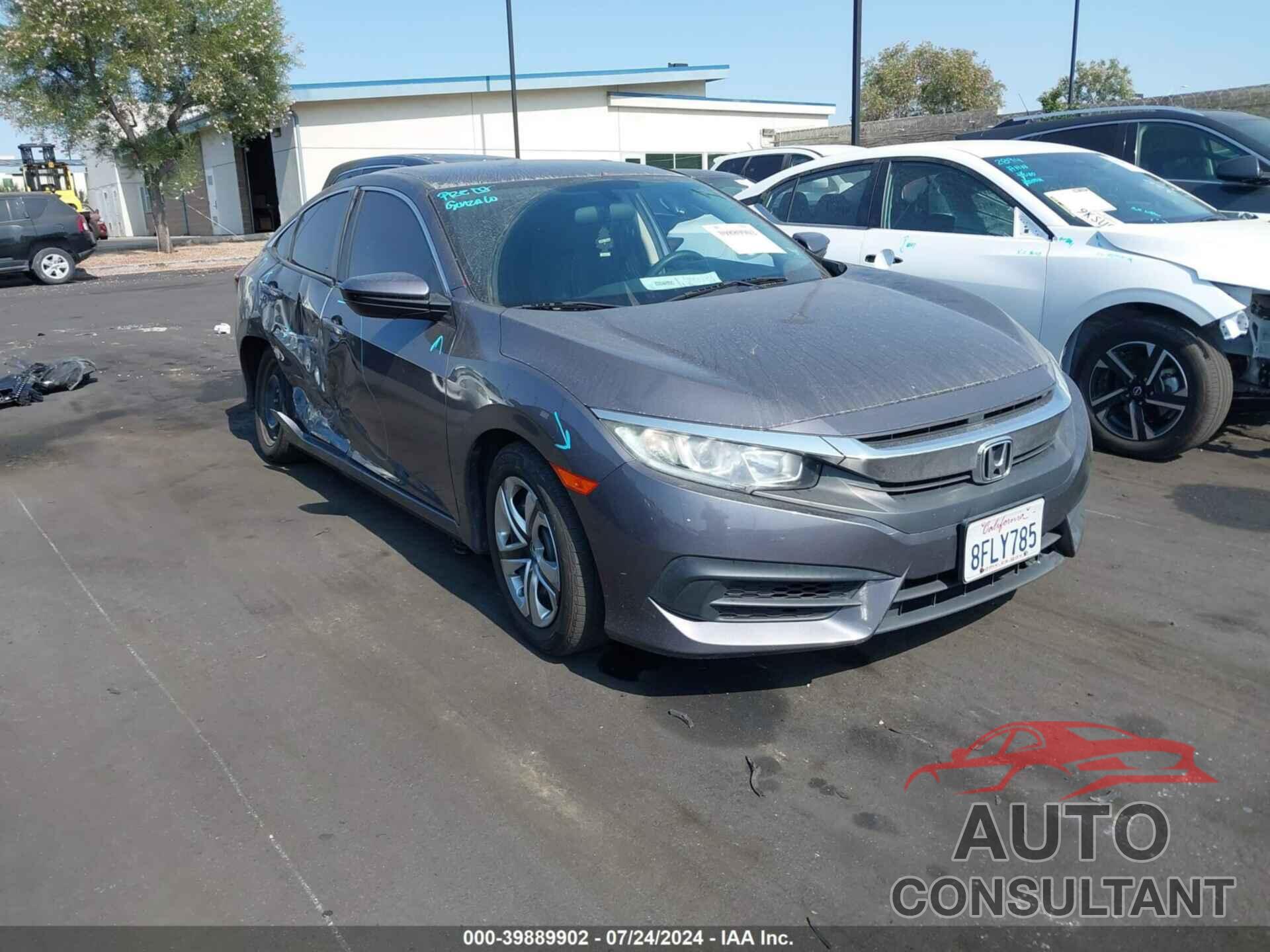 HONDA CIVIC 2017 - 2HGFC2F54HH539438